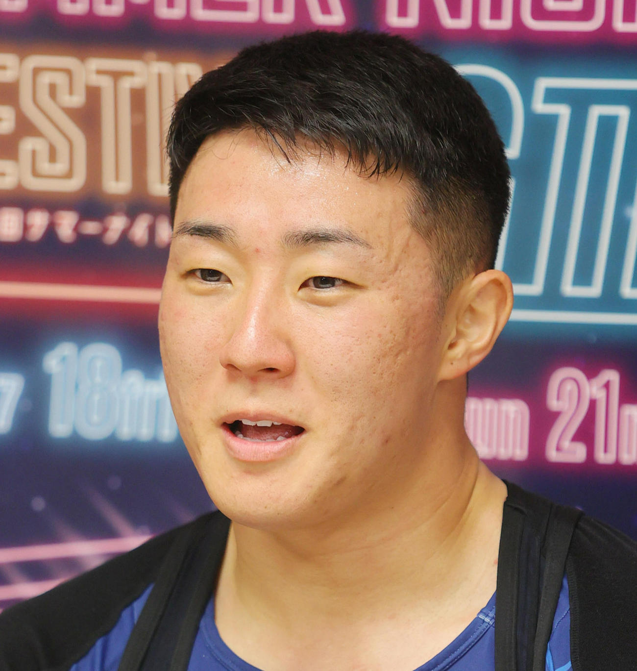 決勝進出を狙う中野慎詞