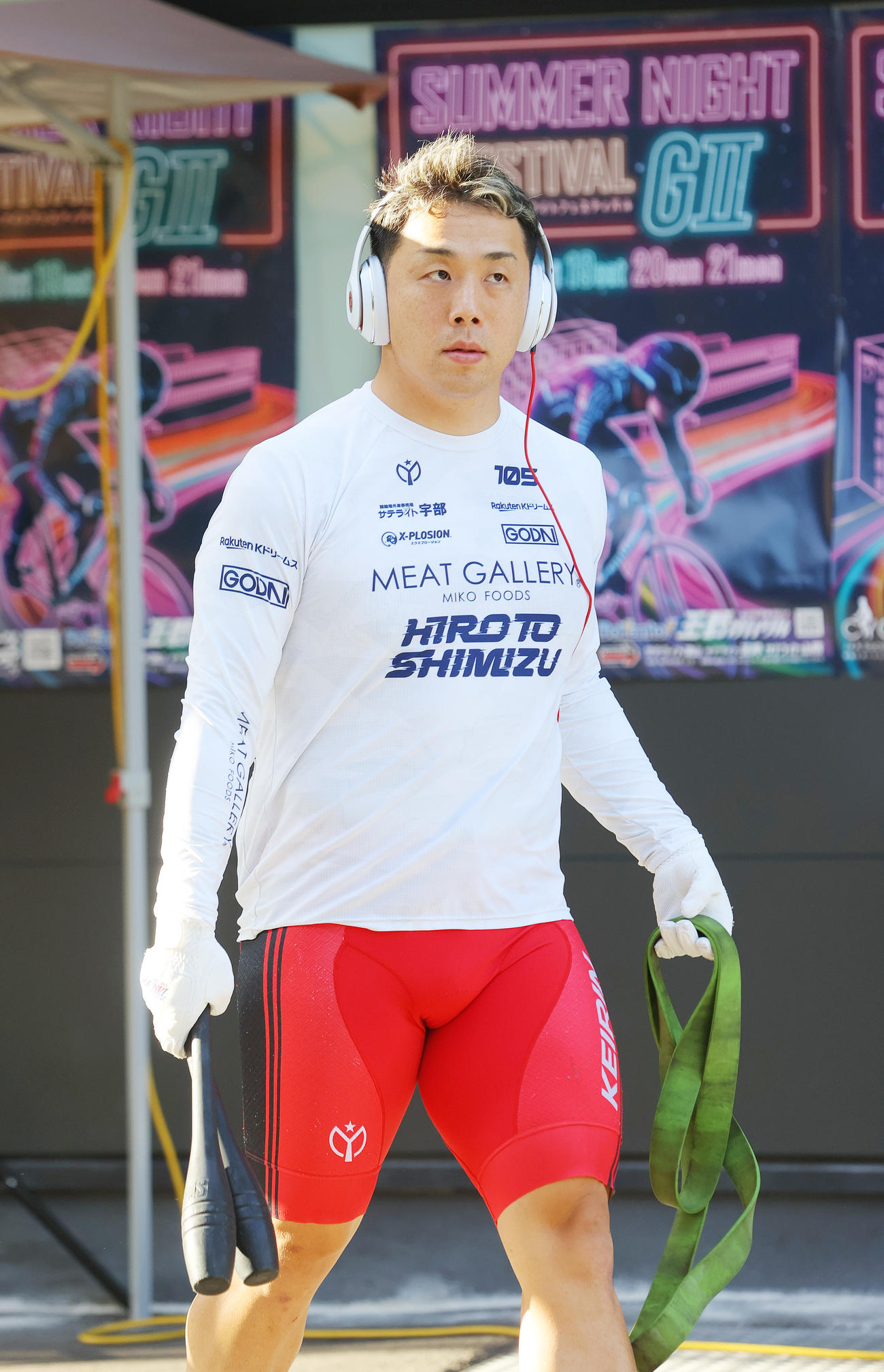 玉野競輪G2サマーナイトフェスティバル・3日目　清水裕友（撮影・上山淳一）