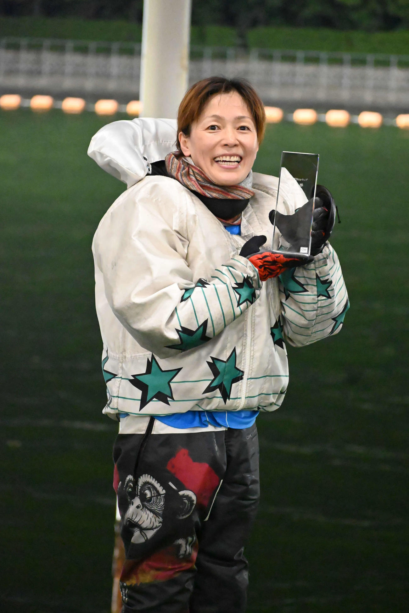 今年初Vを飾った岩崎芳美