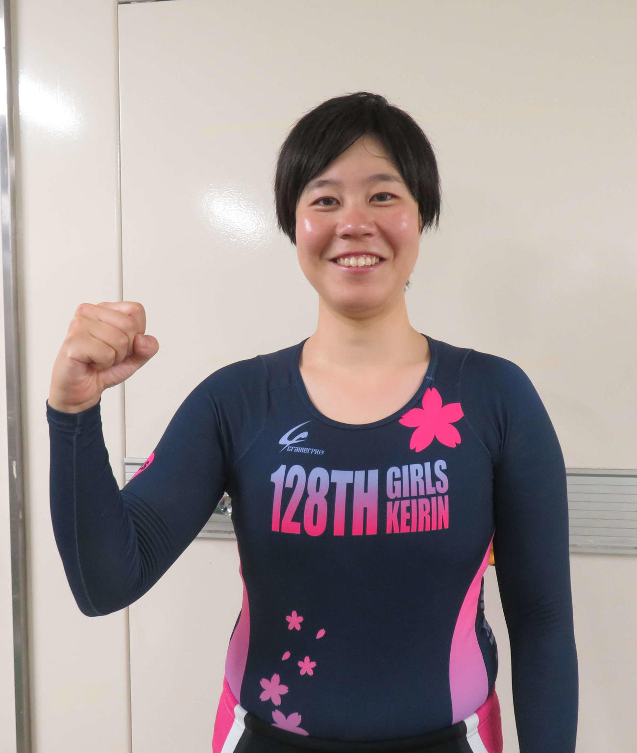 2場所連続で決勝進出を決めた新人千葉捺美（撮影・栗田文人）