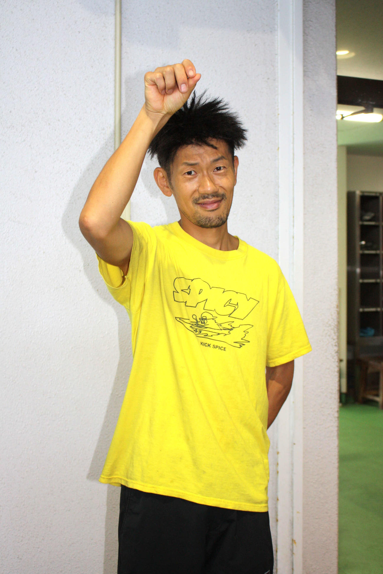 重木輝彦が優出一番乗りを決めてスパイシーポーズで笑みがはじけた