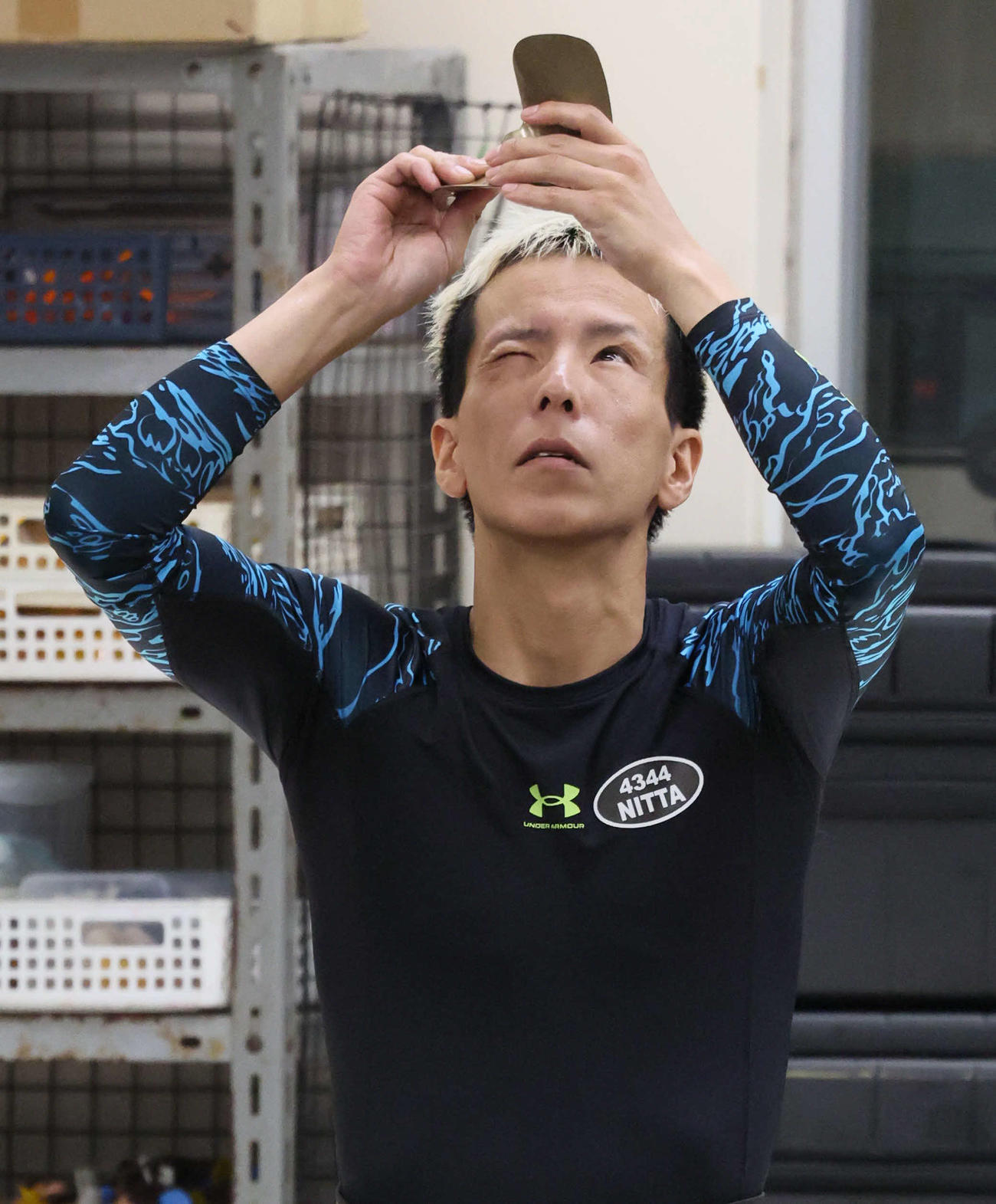 新田雄史（撮影・宮崎幸一)