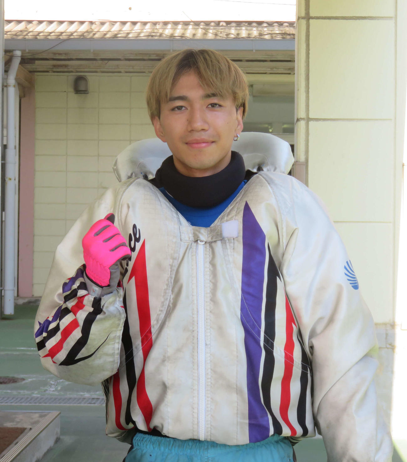 佐藤世那は6Rで初の逃げを決めるとともに地元平和島初勝利を挙げた