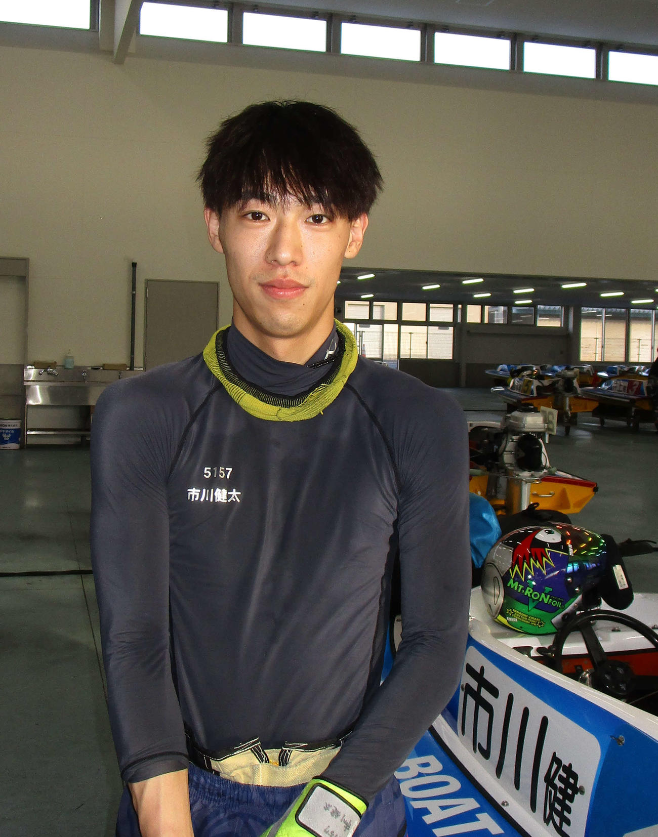 前期は初のA級昇格へあと1歩だった市川健太。準優進出は逃したが、気配はいい。（撮影・安井雅彦）