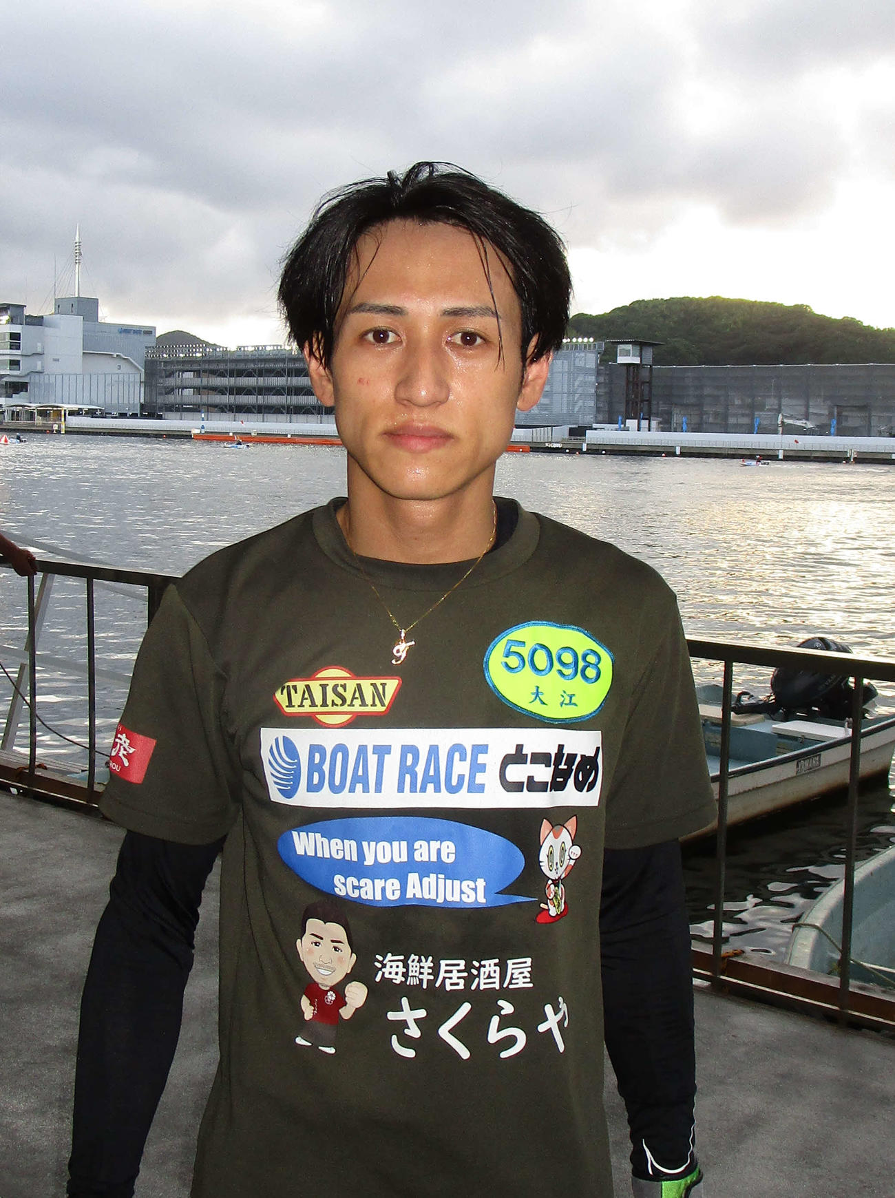 今節初白星を挙げた大江純。キンプリの高橋海人に似ていると評判だ（撮影・安井雅彦）