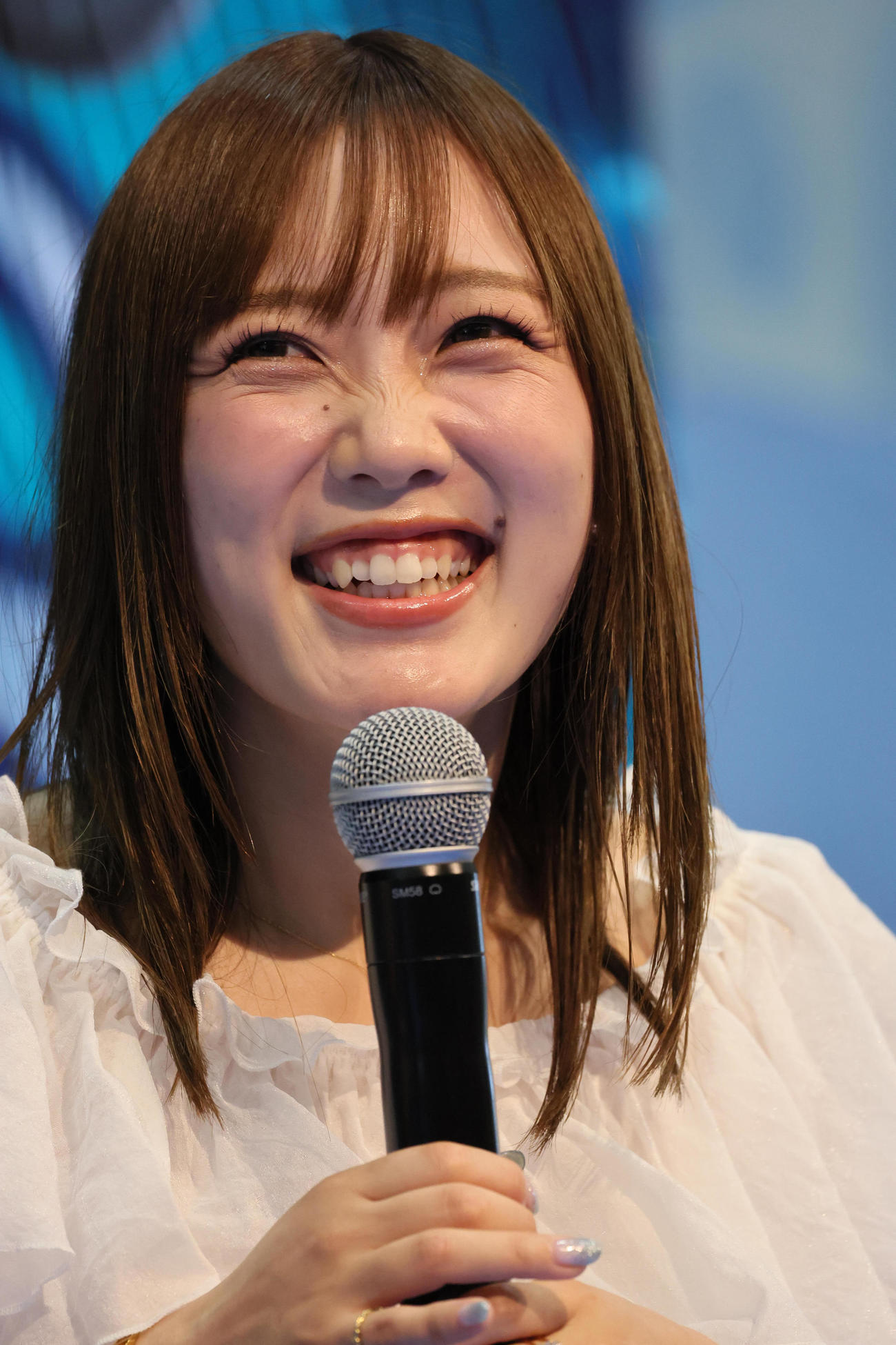 トークショーを行った福山恵里奈