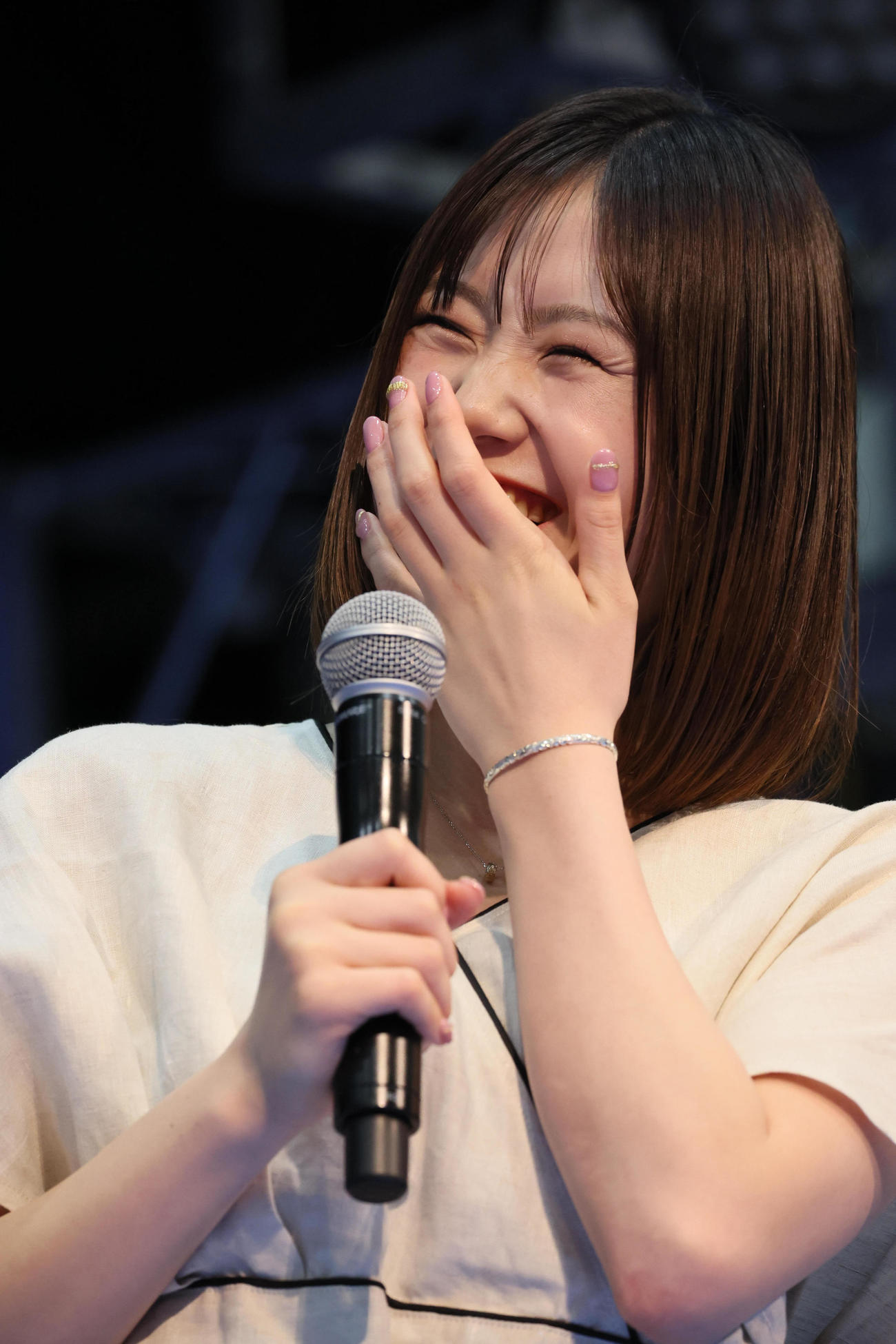 トークショーを行った野田彩加