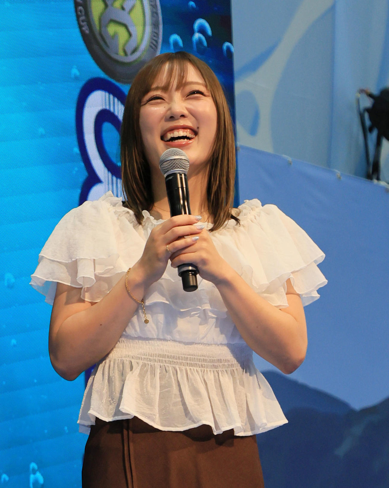 トークショーを行った福山恵里奈