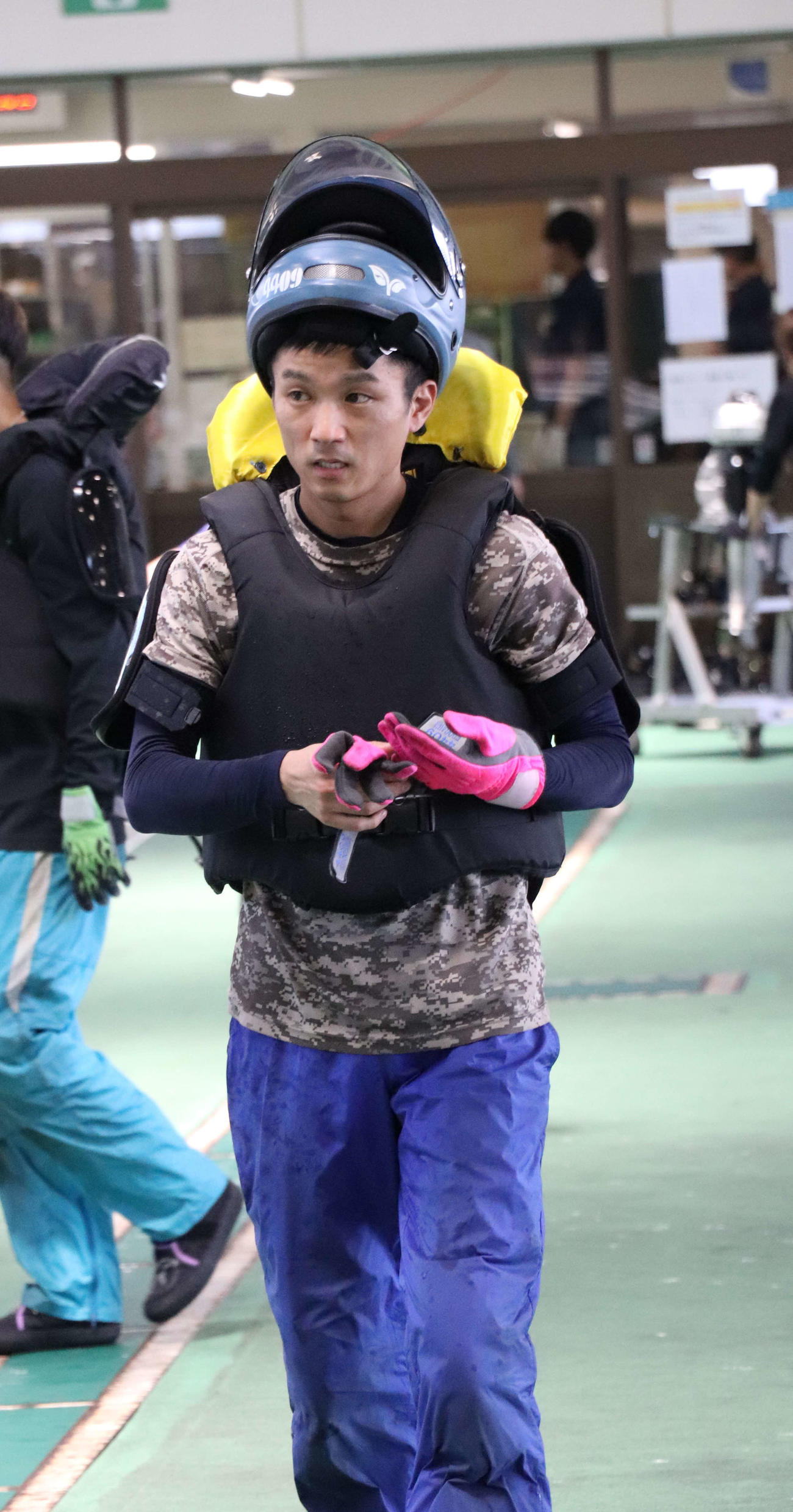 坂元浩仁が予選トップの座を死守する