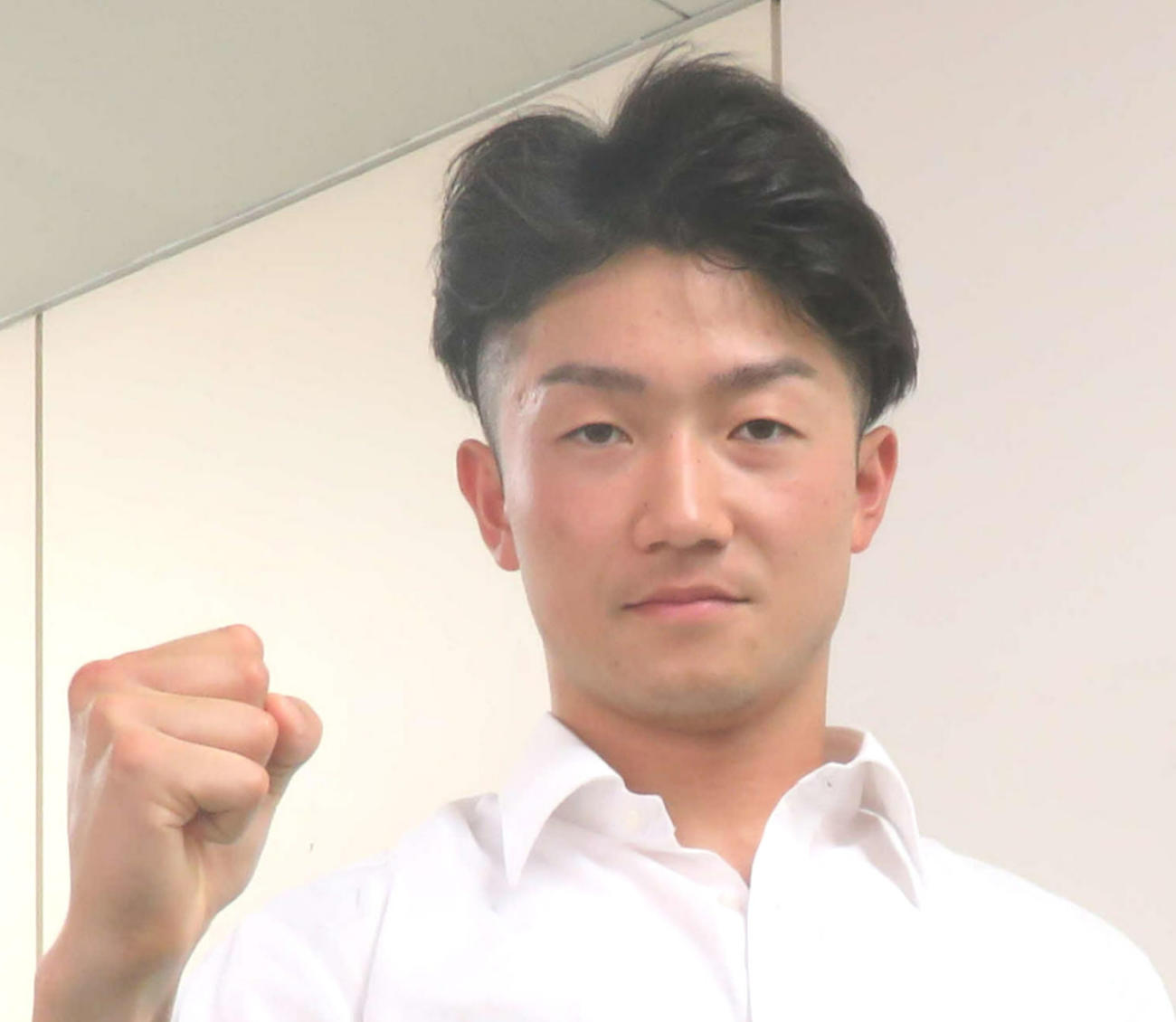 先行にこだわる新人・林佳宗依