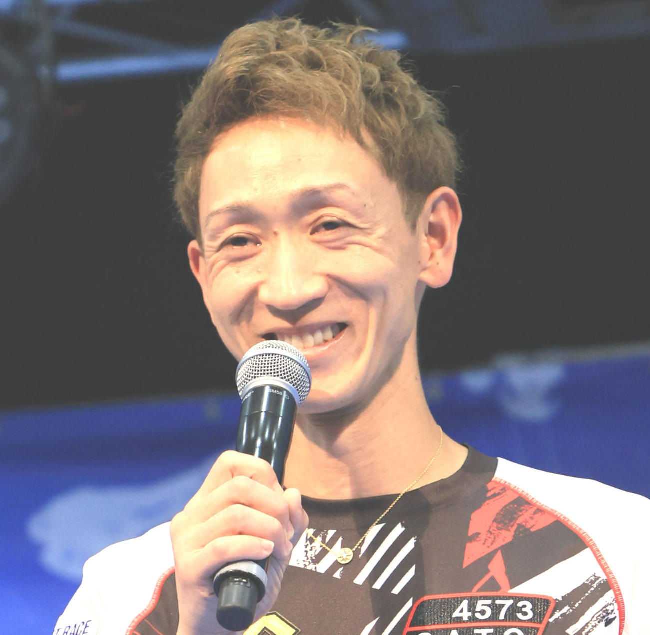 優出インタビューに参加した佐藤翼（撮影・宮崎幸一)