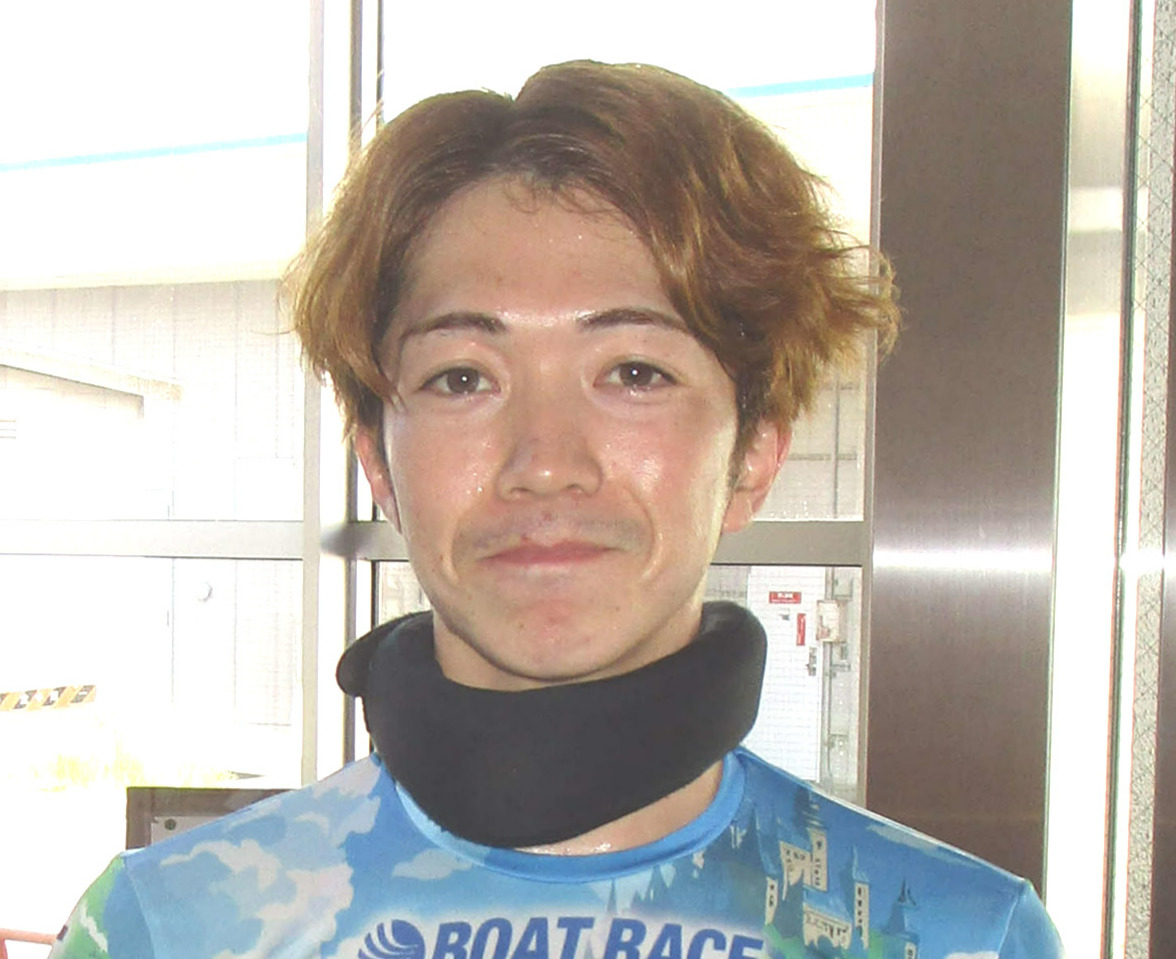 高配当をたたき出した牧山敦也（撮影・安井雅彦）