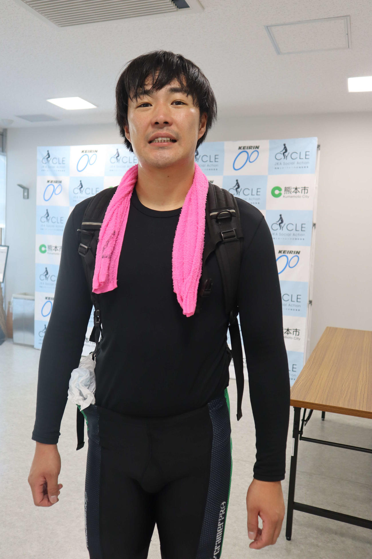 高橋綜一郎が今期初の決勝を目指す（撮影・音無剛）