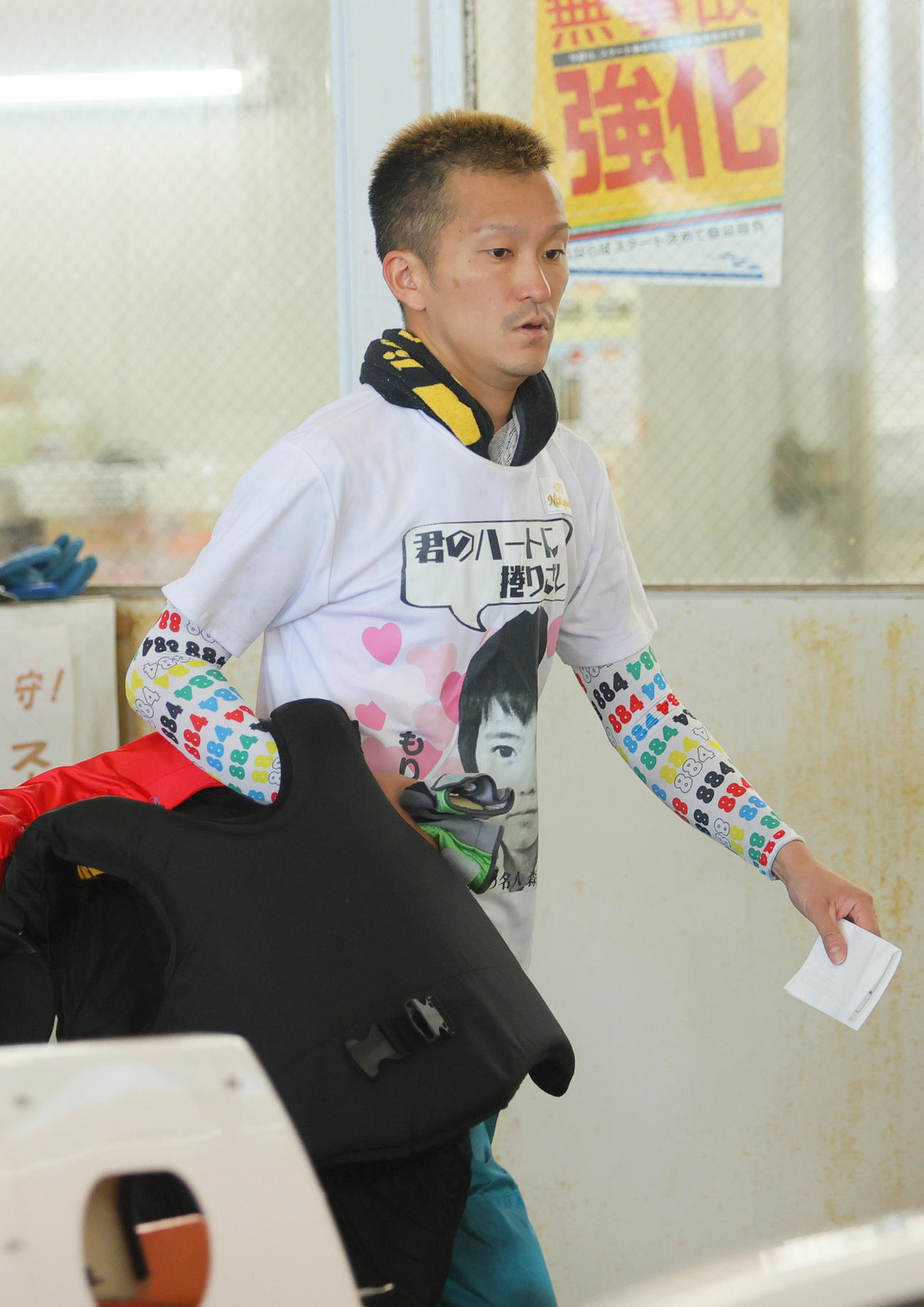 三国ボートG1「北陸艇王決戦」前検　西山貴浩（撮影・上山淳一）