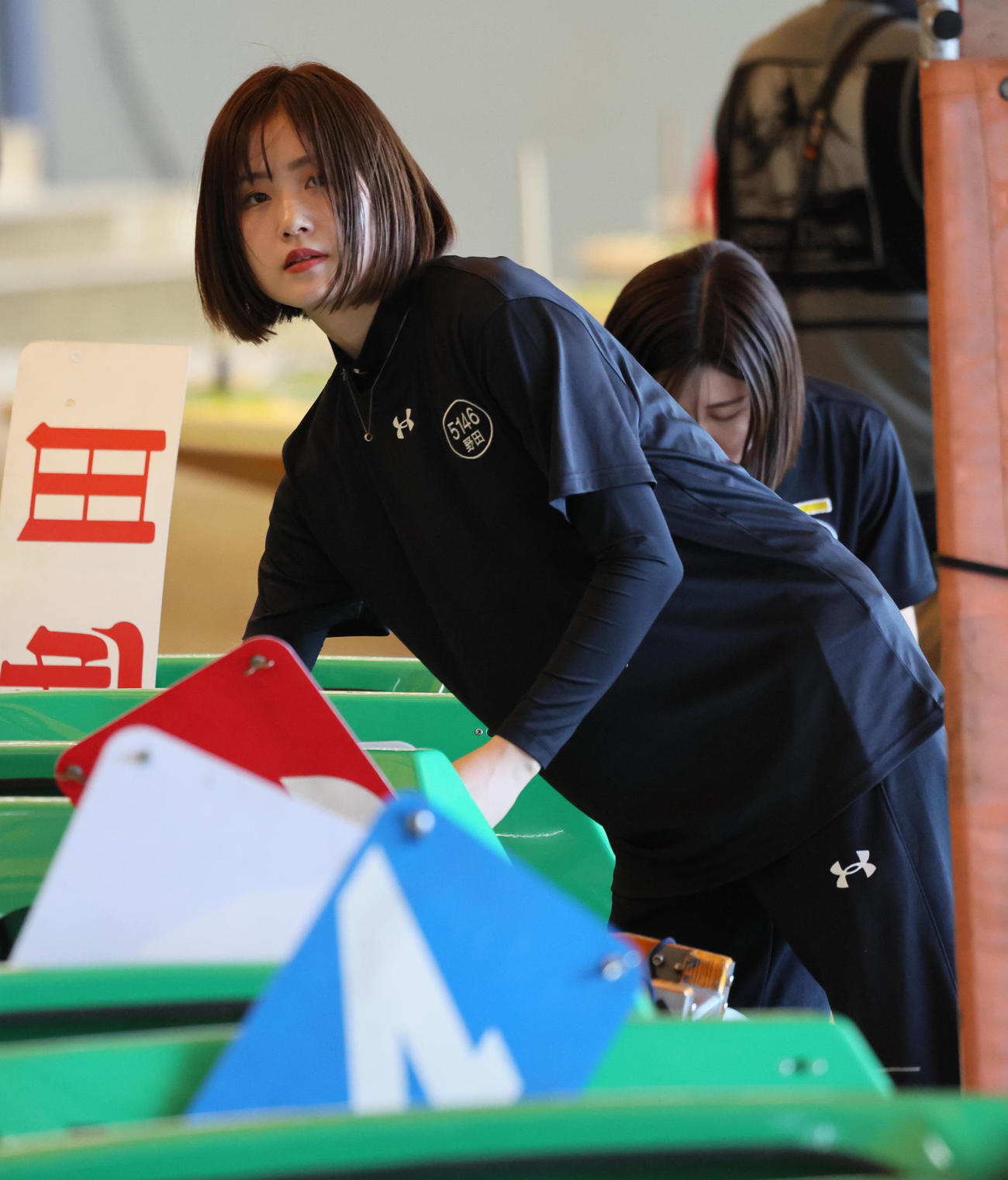 尼崎オールレディース　野田彩加（撮影・宮崎幸一)