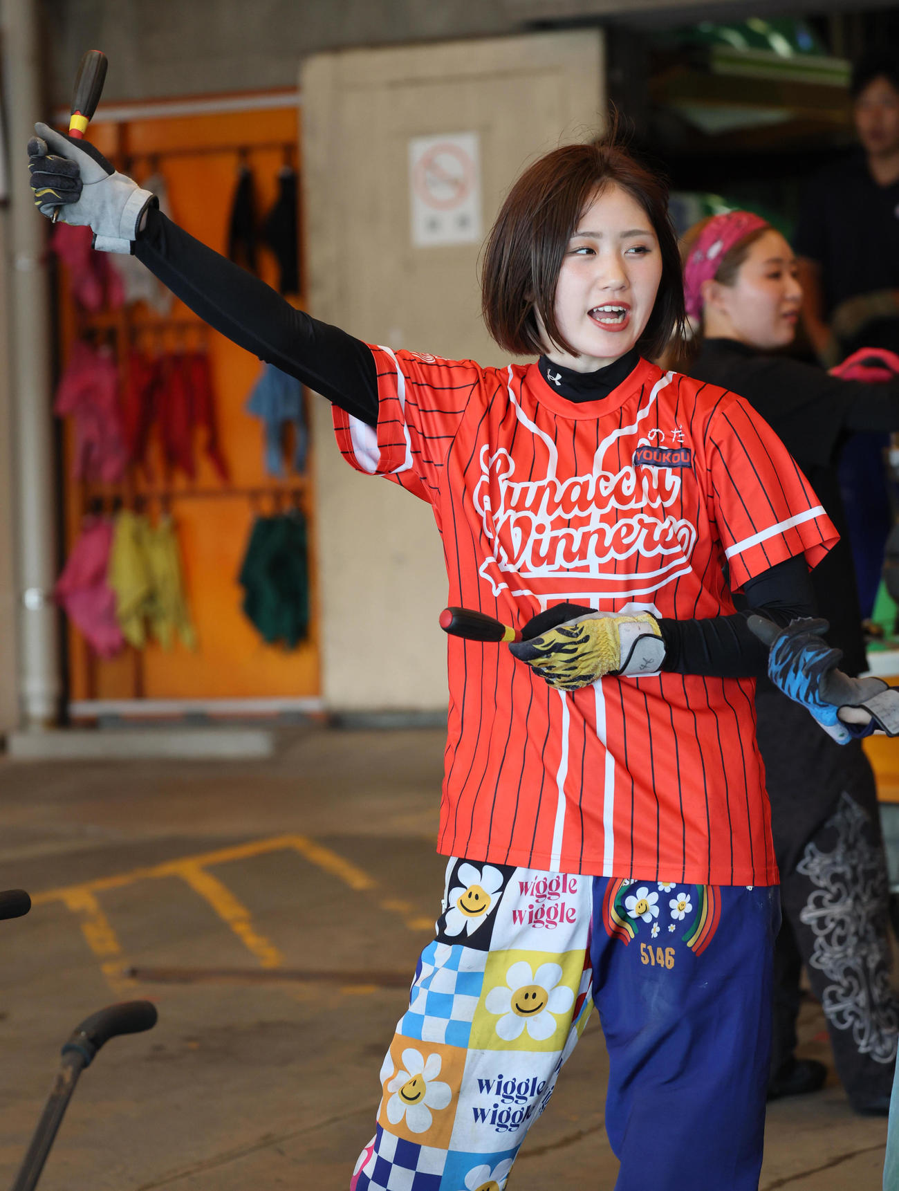 尼崎オールレディース　野田彩加（撮影・宮崎幸一)