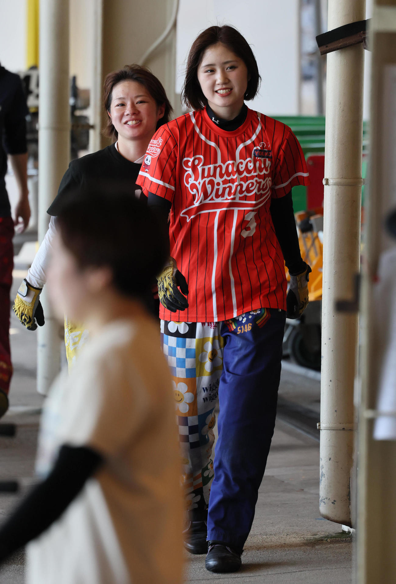 尼崎オールレディース　野田彩加（撮影・宮崎幸一)