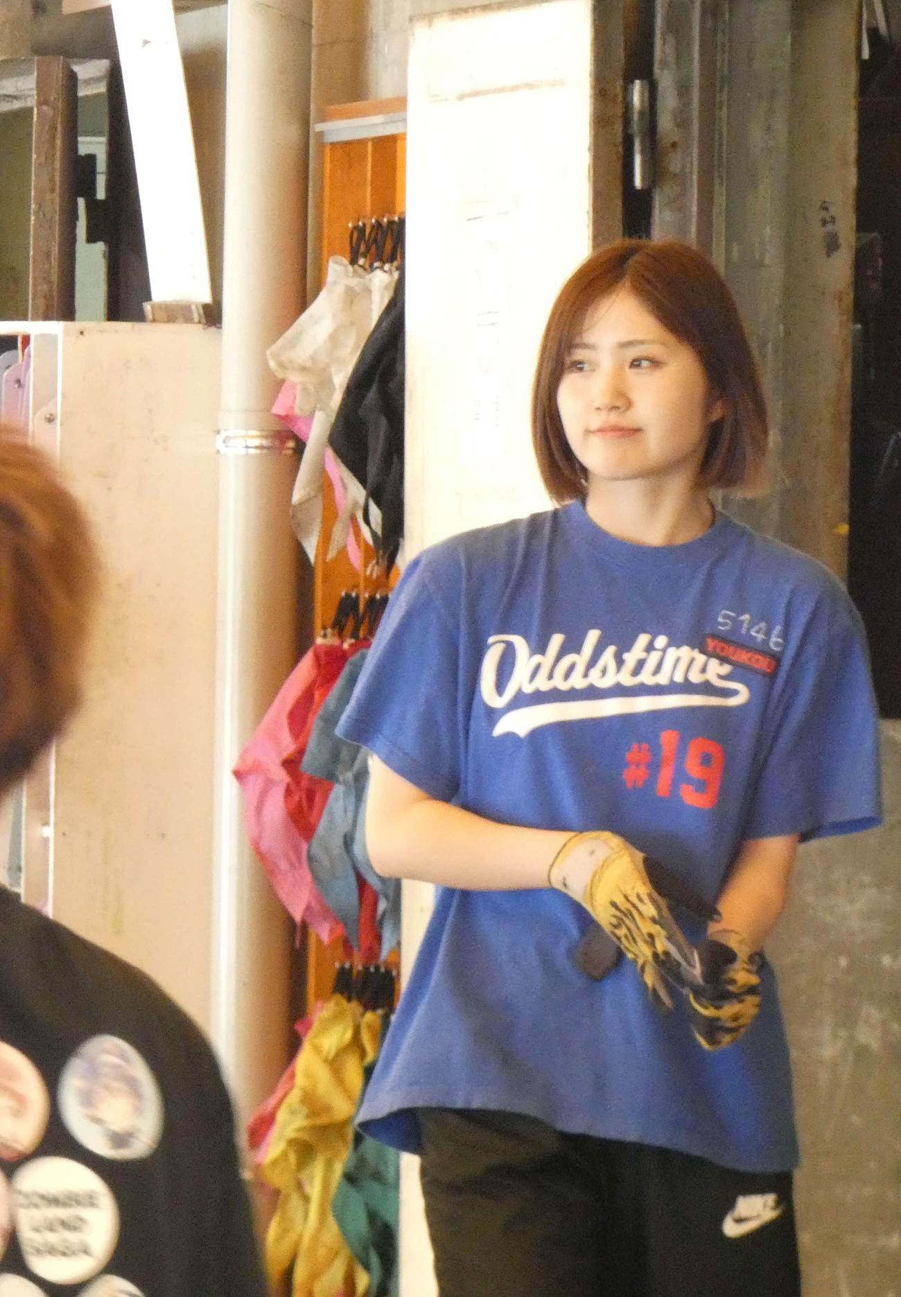 野田彩加の足は決して悪くなく、3日目も活躍に期待大！（撮影・前原一樹）