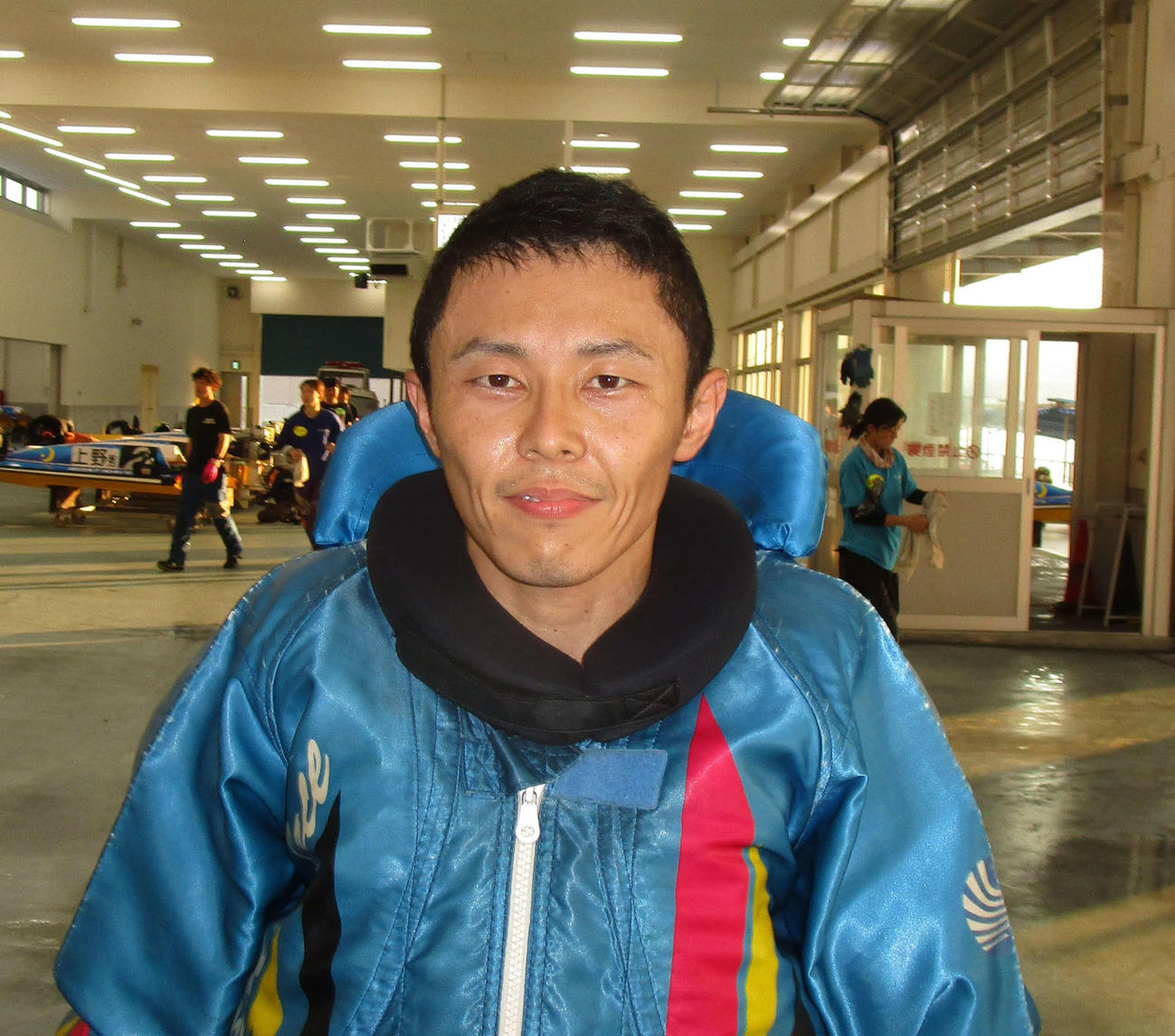 丸刈りで臨み、好調の和田操拓（撮影・安井雅彦）