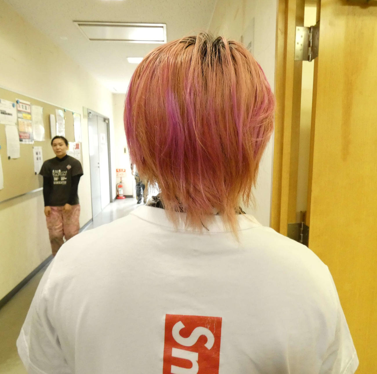 刈り上げる前の畑田希咲