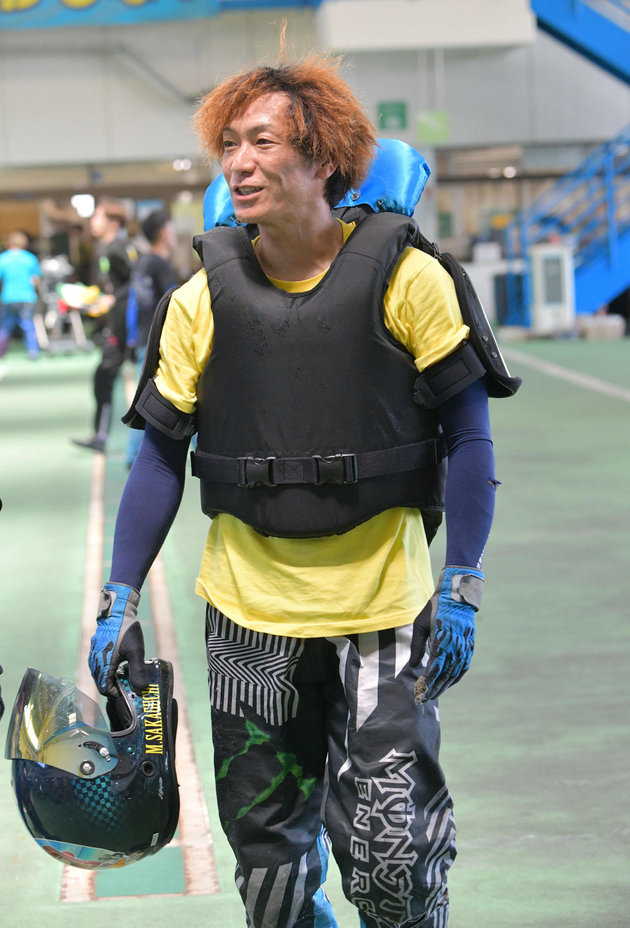 坂口周が予選最終日にに追い上げる（撮影・土居恒久）