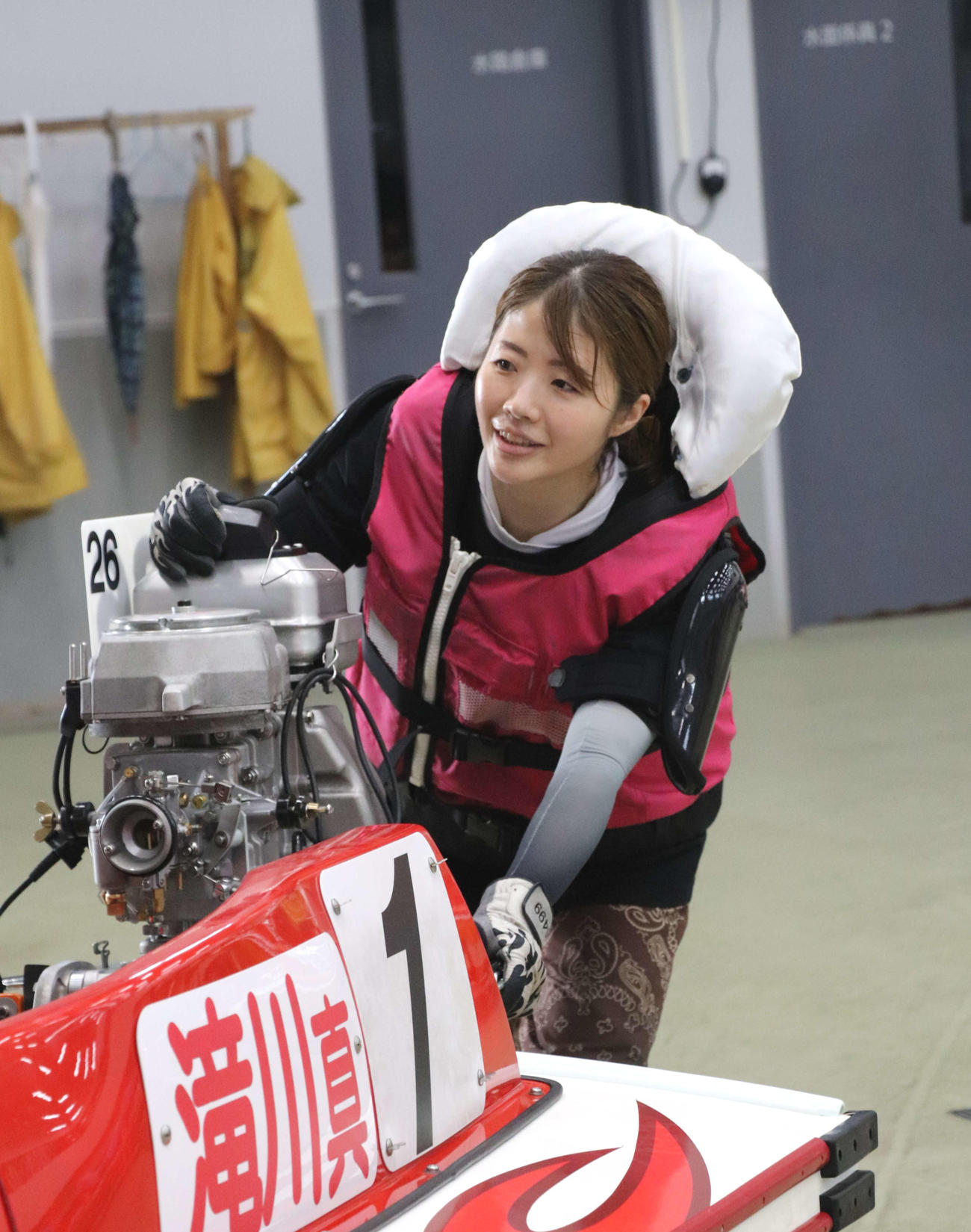 滝川真由子は伸び評判の26号機をゲット