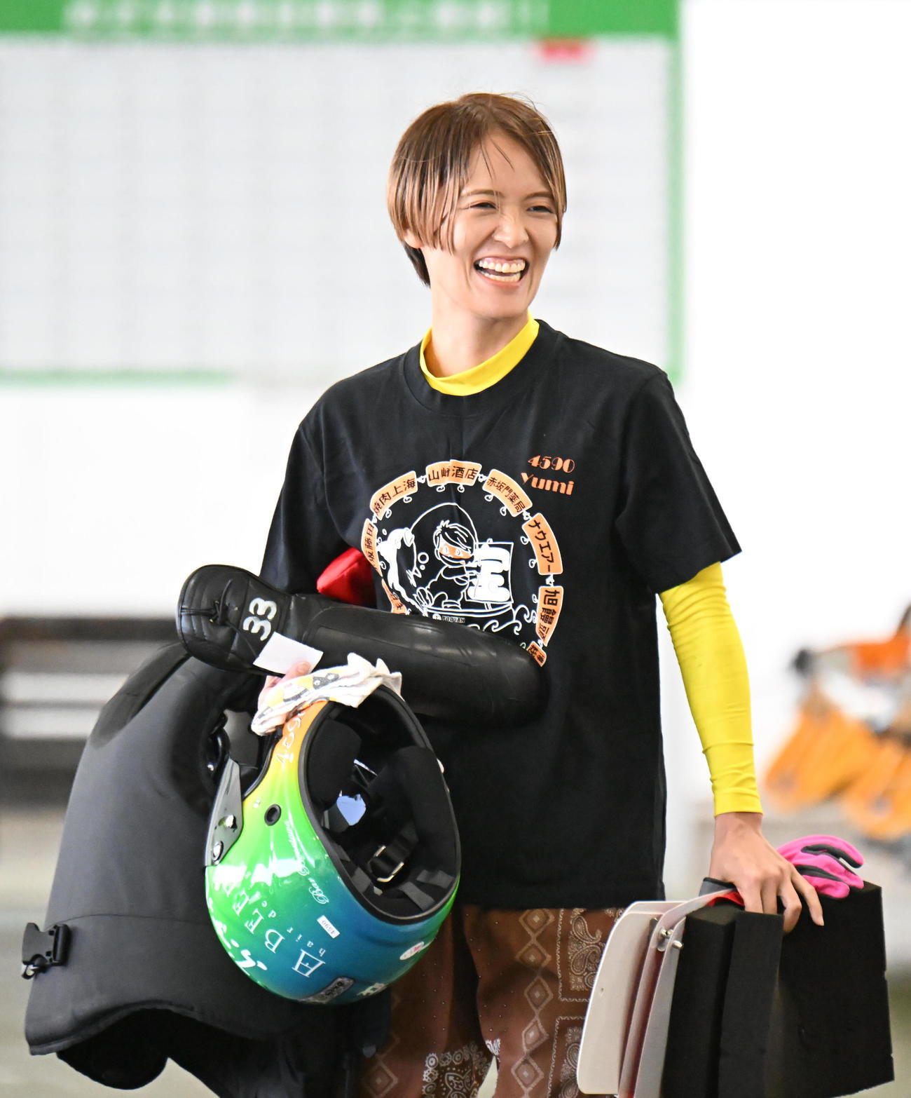 渡辺優美（撮影・和賀正仁）