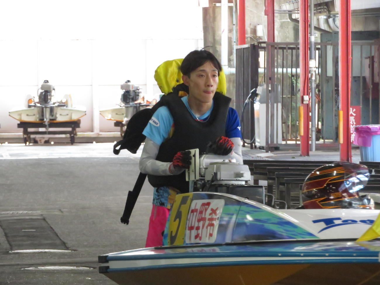 初の地元選抜戦スタートをつかんだ中野希一