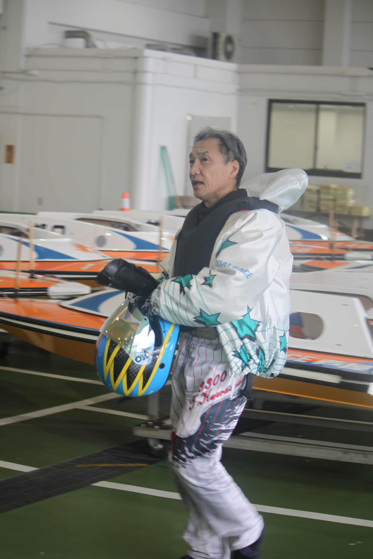 初日10Rを逃げ切った川崎智幸。2日目12Rは4カドから狙う（撮影・実藤健一）