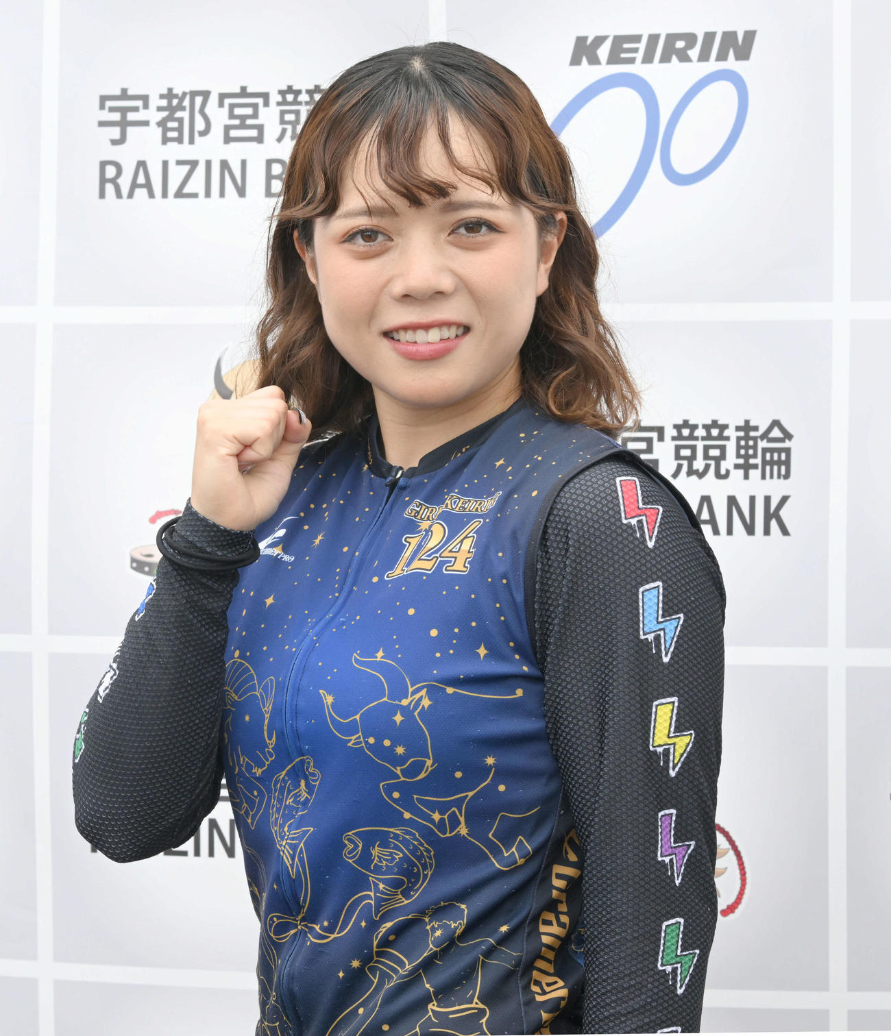 大人っぽいヘアスタイルで激変した熊谷芽緯（撮影・千葉一成）