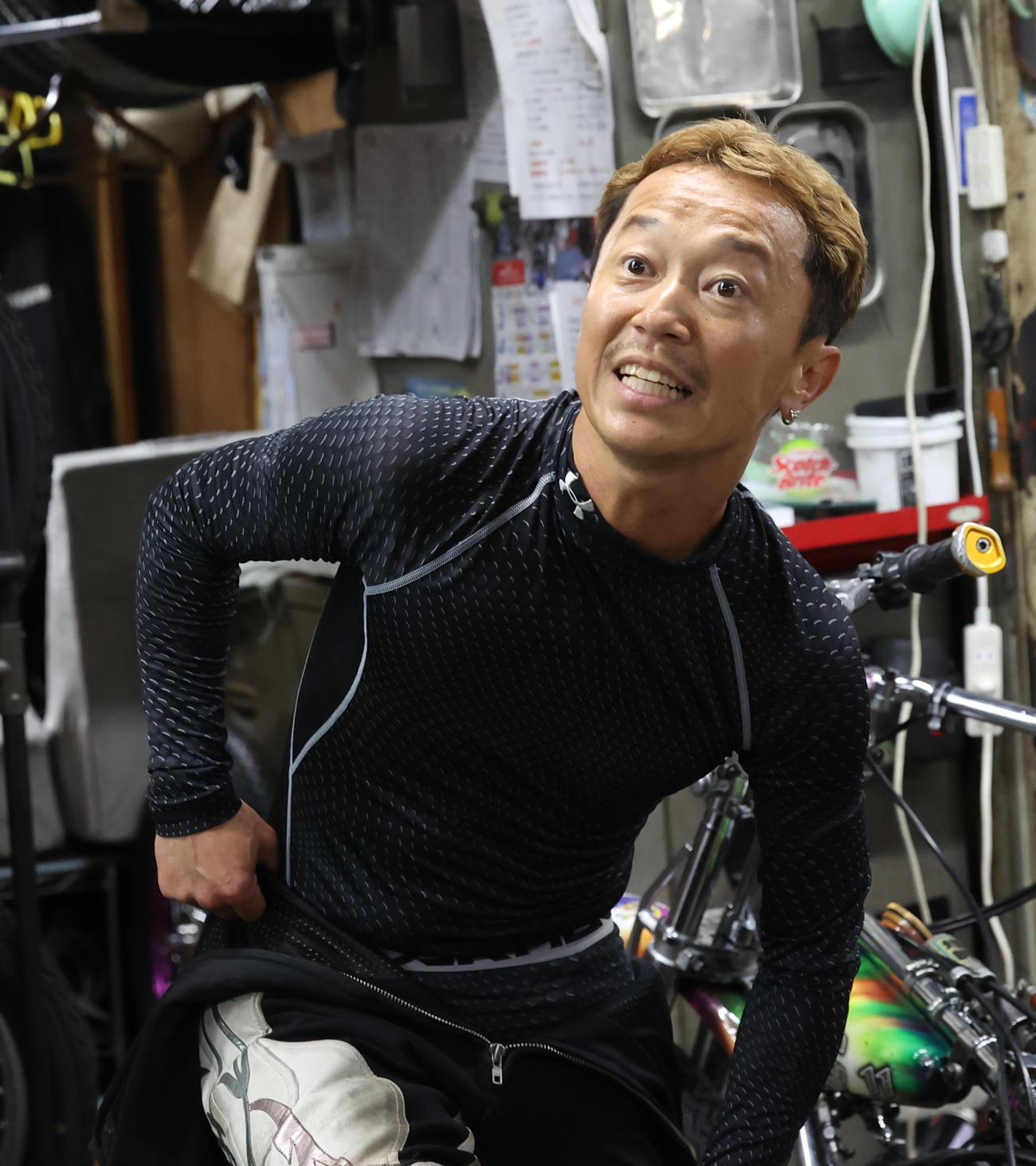 開幕戦の予選1Rで1着の高橋義弘（撮影・柴田隆二）