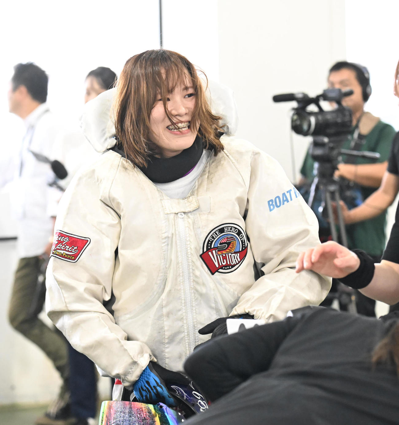 G1初勝利を飾った山口真喜子（撮影・和賀正仁）