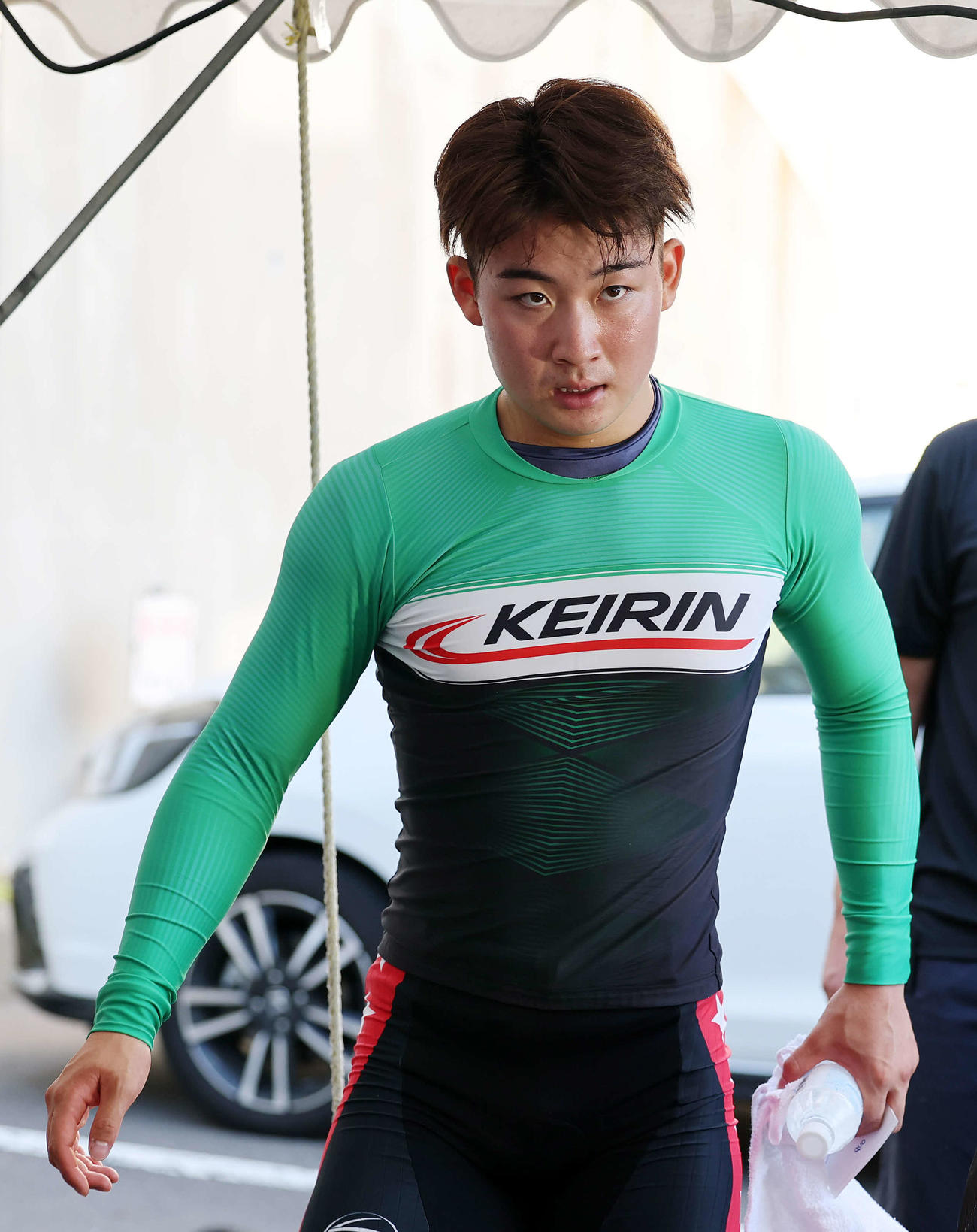 函館5Rで1着の山崎歩（撮影・鈴木正人）