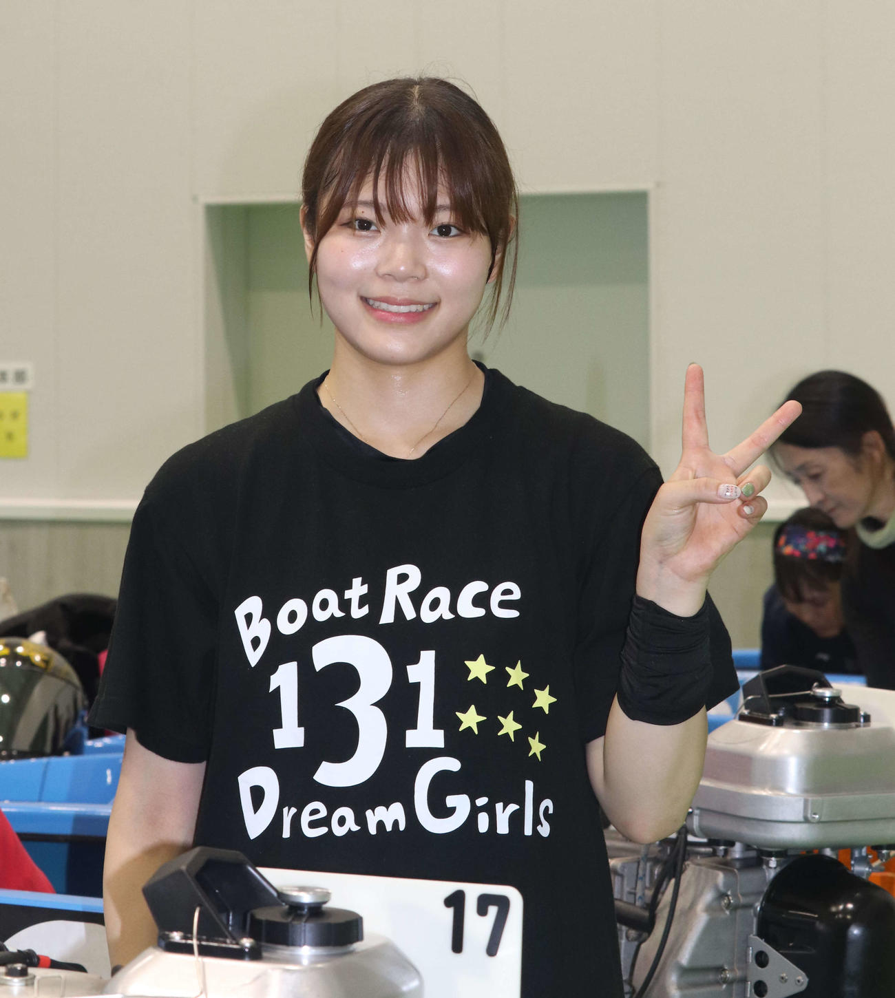 鳴門のフレッシュルーキー井上遥妃が地元で躍動する（撮影・神田成史）