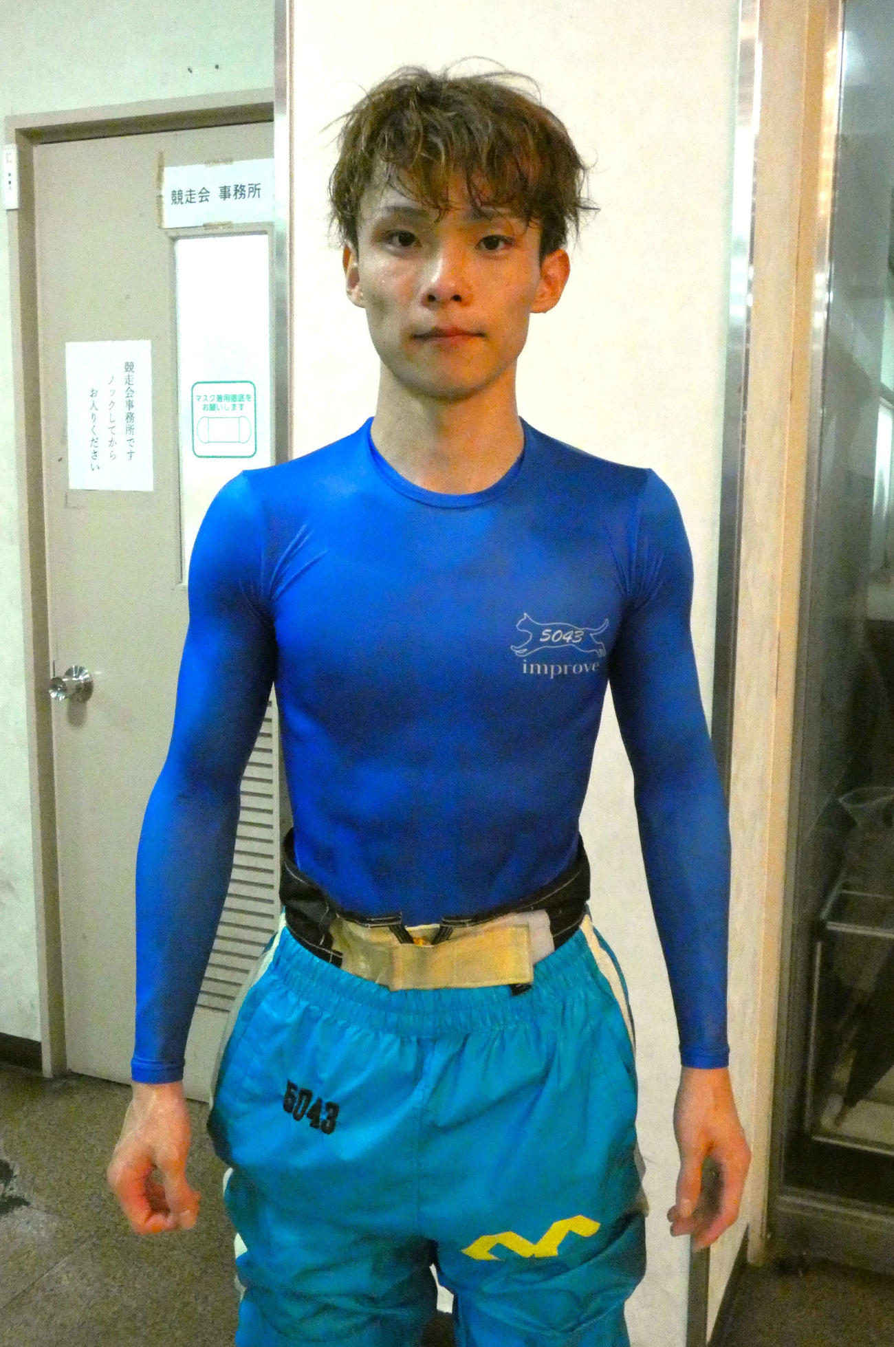 中村日向は12R優勝戦4枠に登場する（撮影・前原一樹）