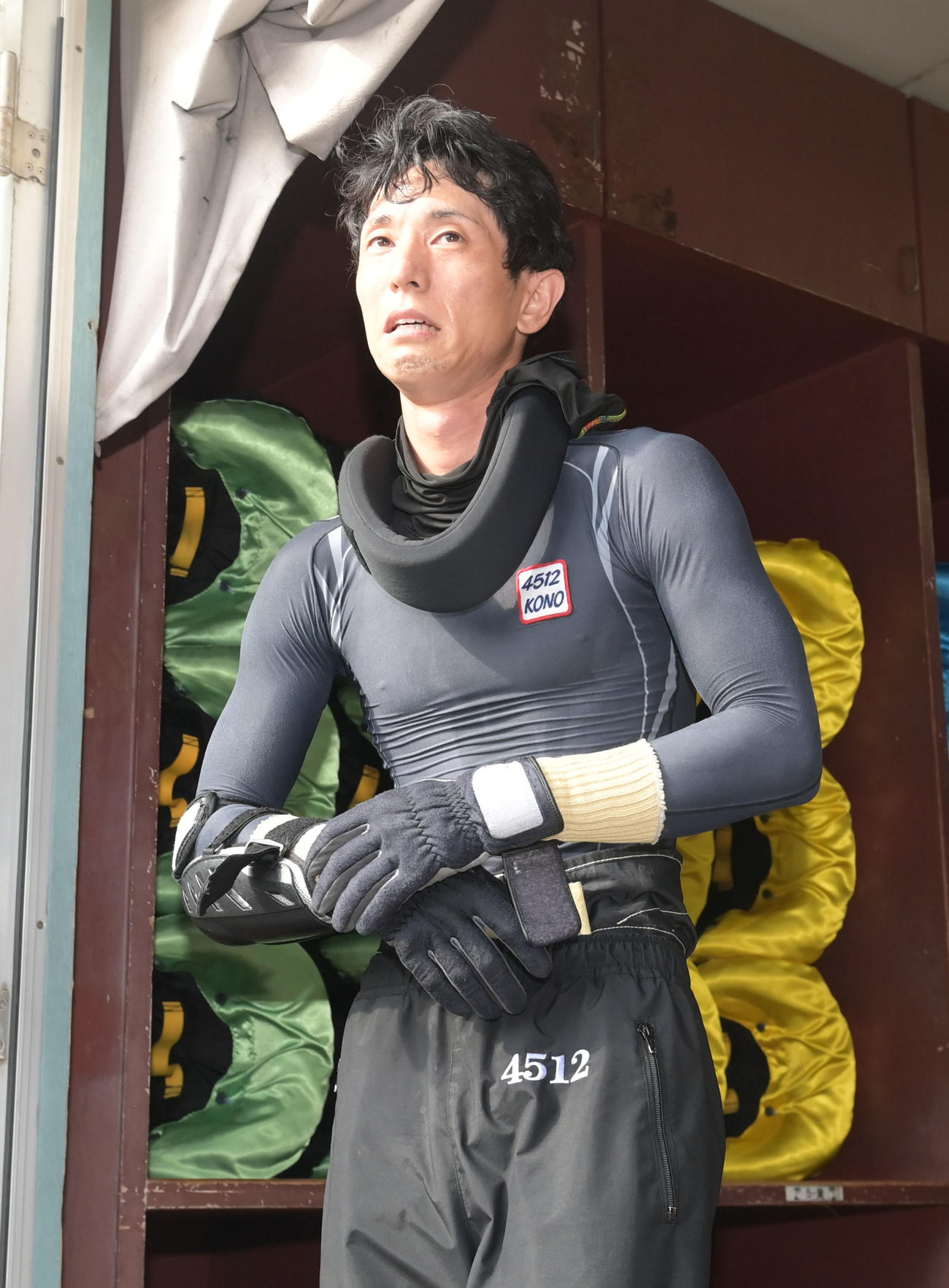 尼崎11R 2着に入った高野哲史（撮影・和賀正仁）