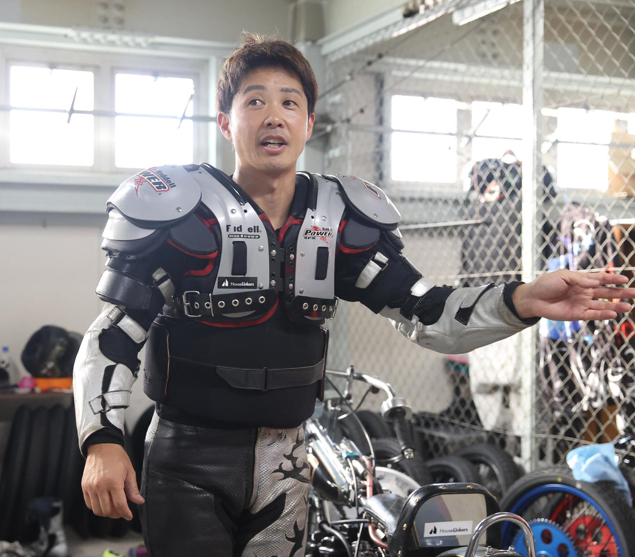 最終予選6Rで2着の金子大輔（撮影・柴田隆二）