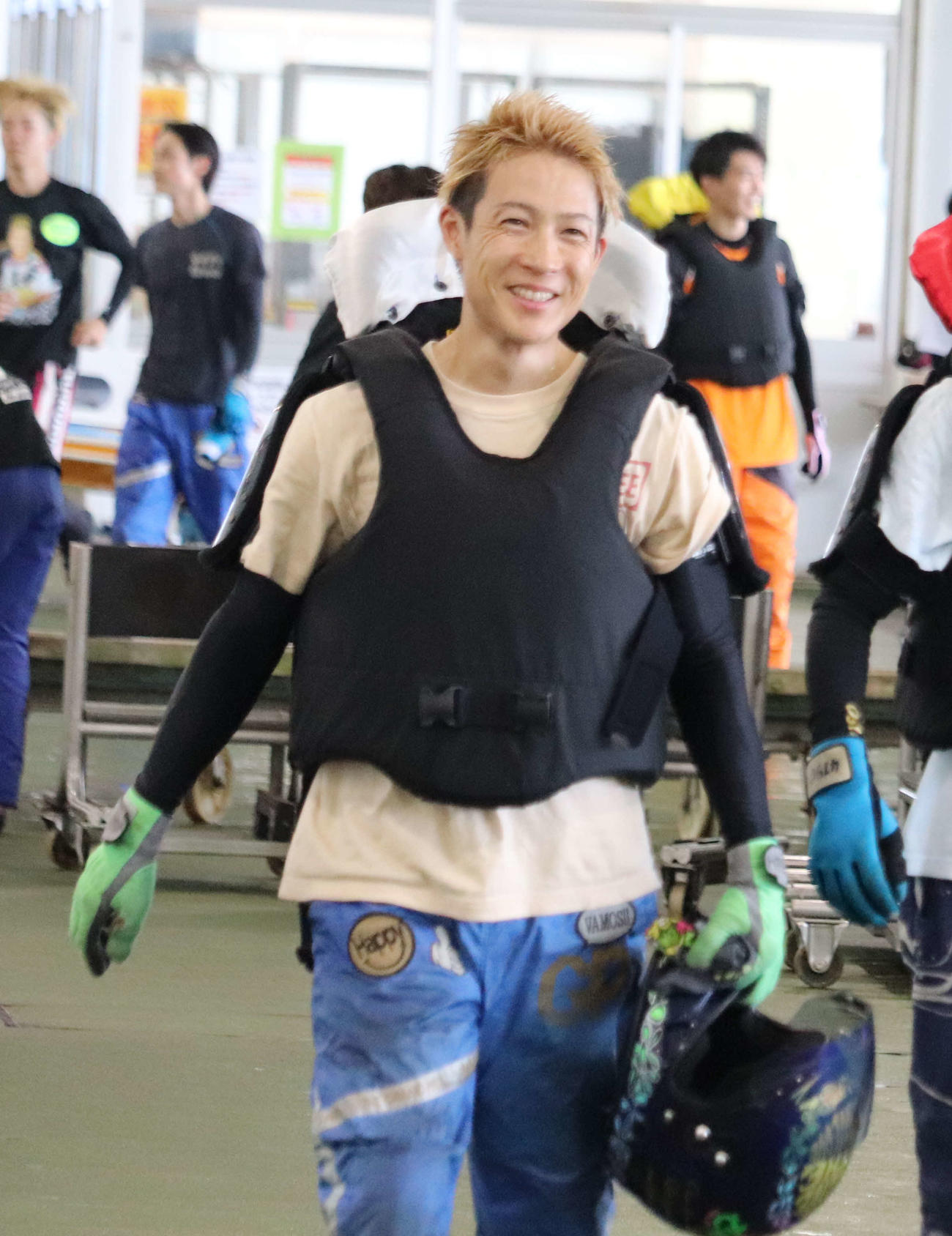 深谷知博が妻の鎌倉涼に負けじと激走する