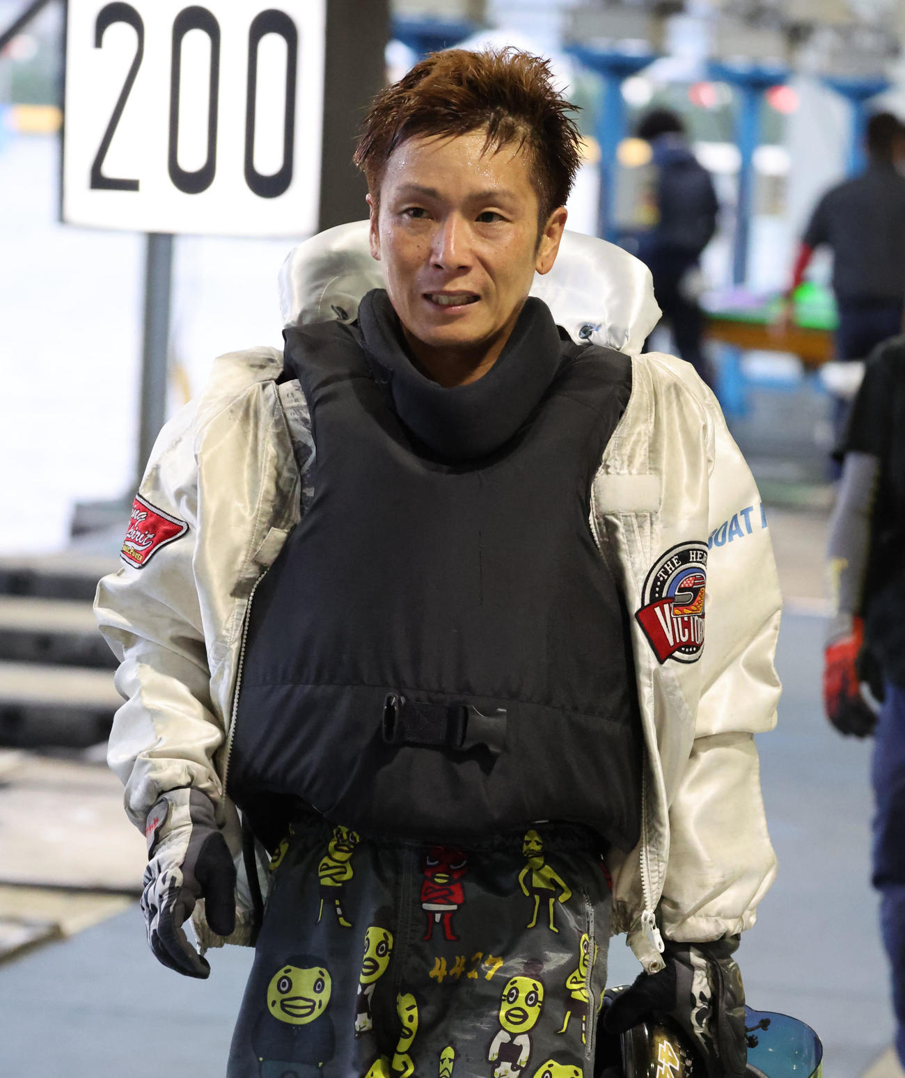 7Rで1着の秦英悟（撮影・西尾就之）