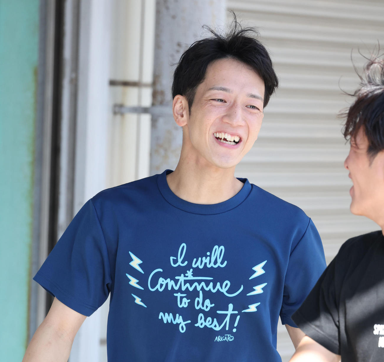 連勝ストップの上條暢嵩（撮影・西尾就之）