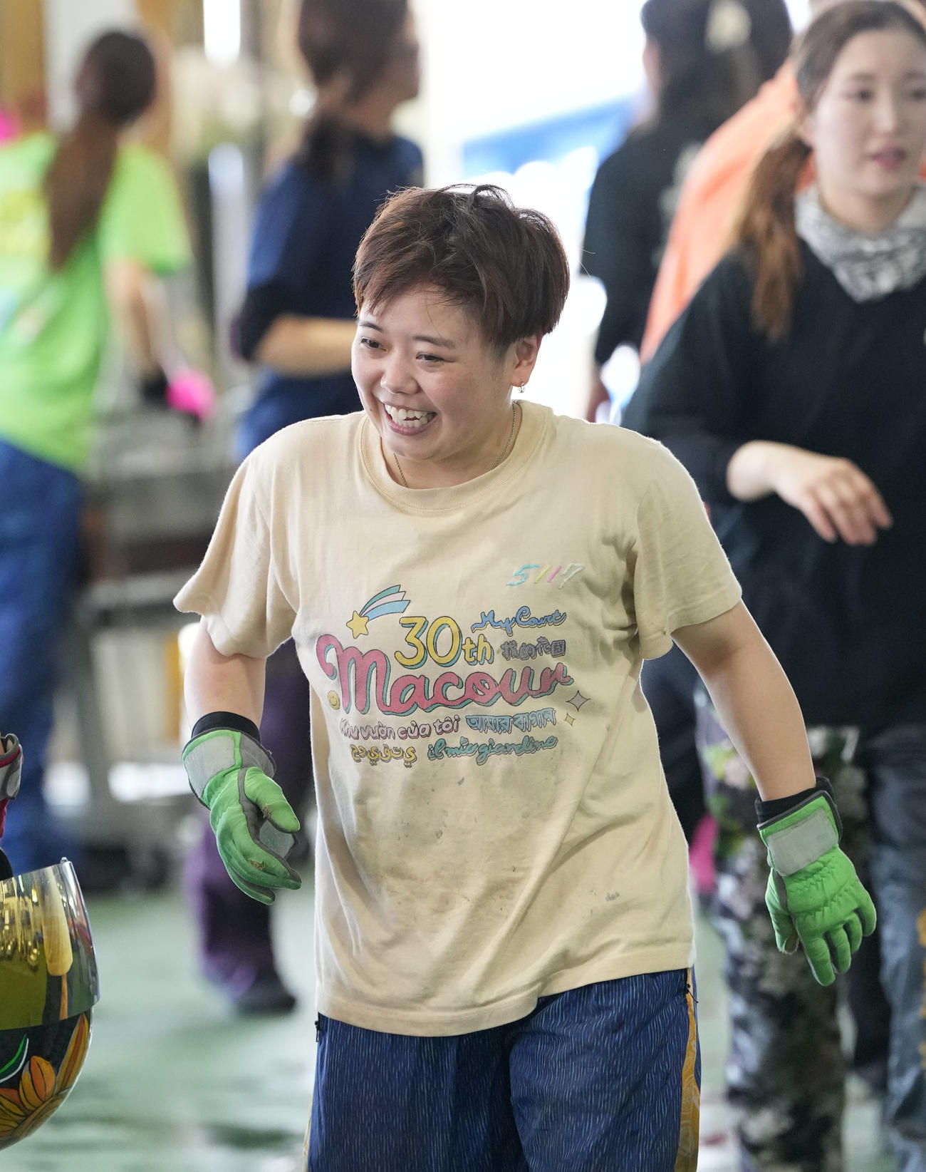 冨名腰桃奈（撮影・森本幸一）