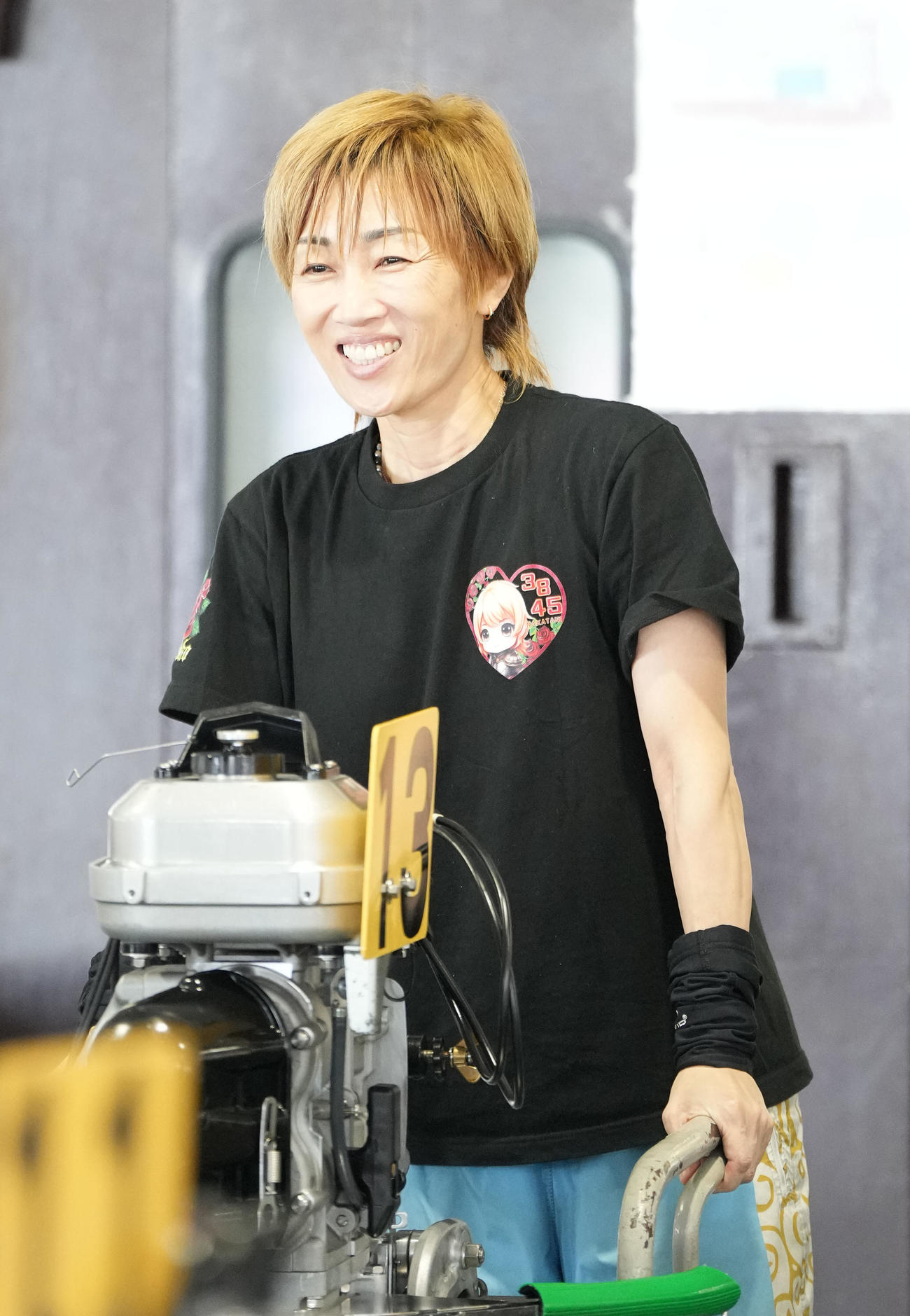 中谷朋子（撮影・森本幸一）