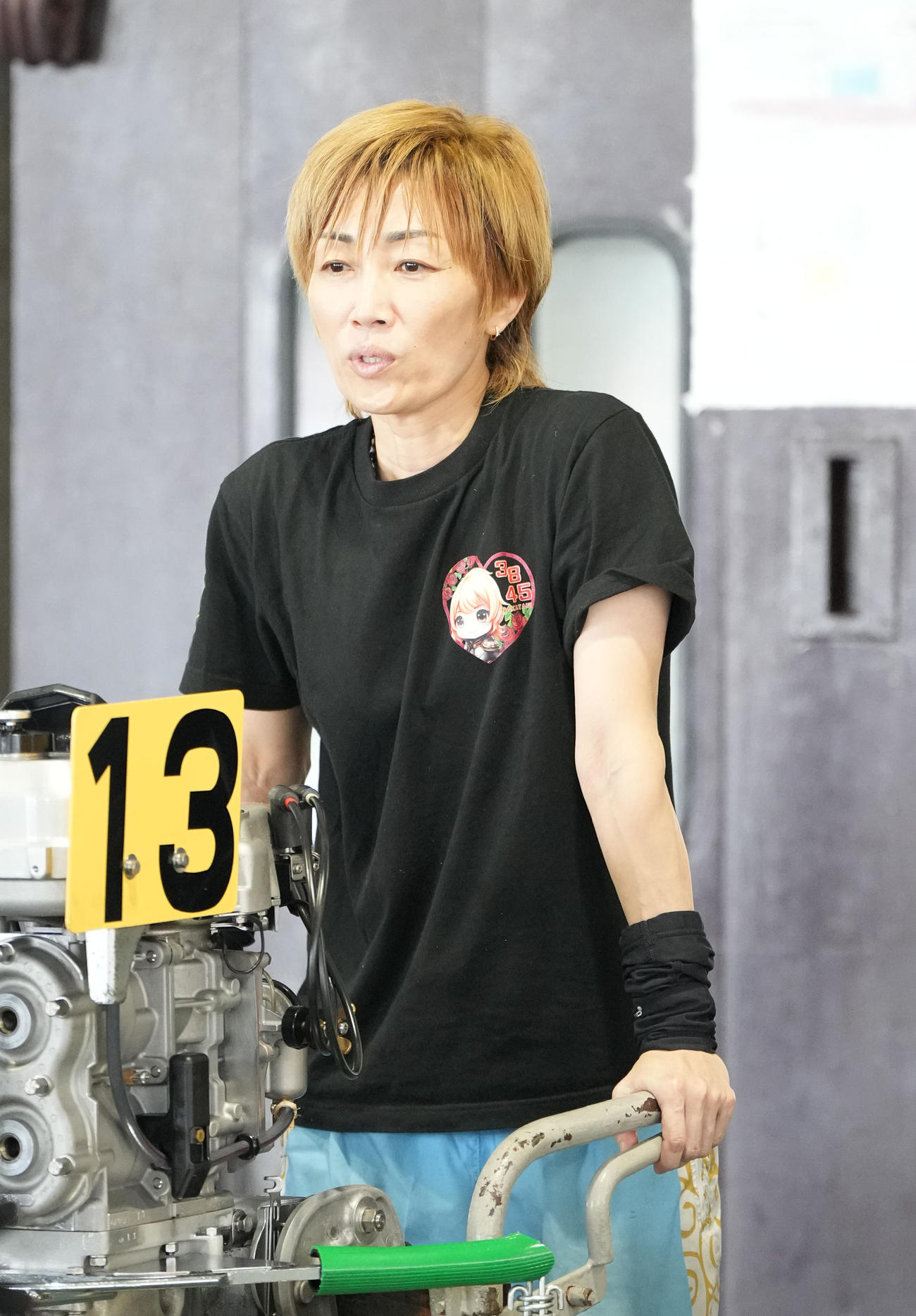 中谷朋子（撮影・森本幸一）