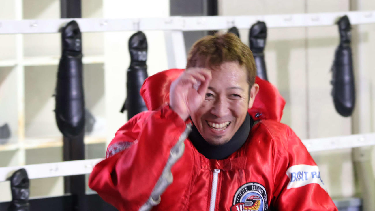 準優9Rをまくり差し快勝の長野壮志郎は笑顔で戻ってきた