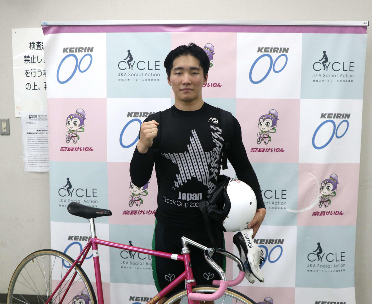 特昇後初めてのレースを勝利した丸山留依（撮影・一樹）