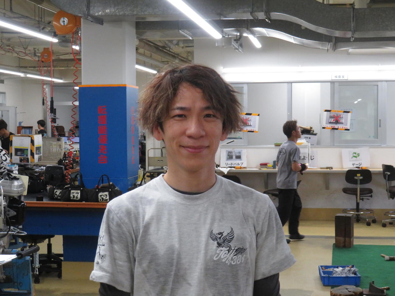 前節優勝機を手に入れた田路朋史