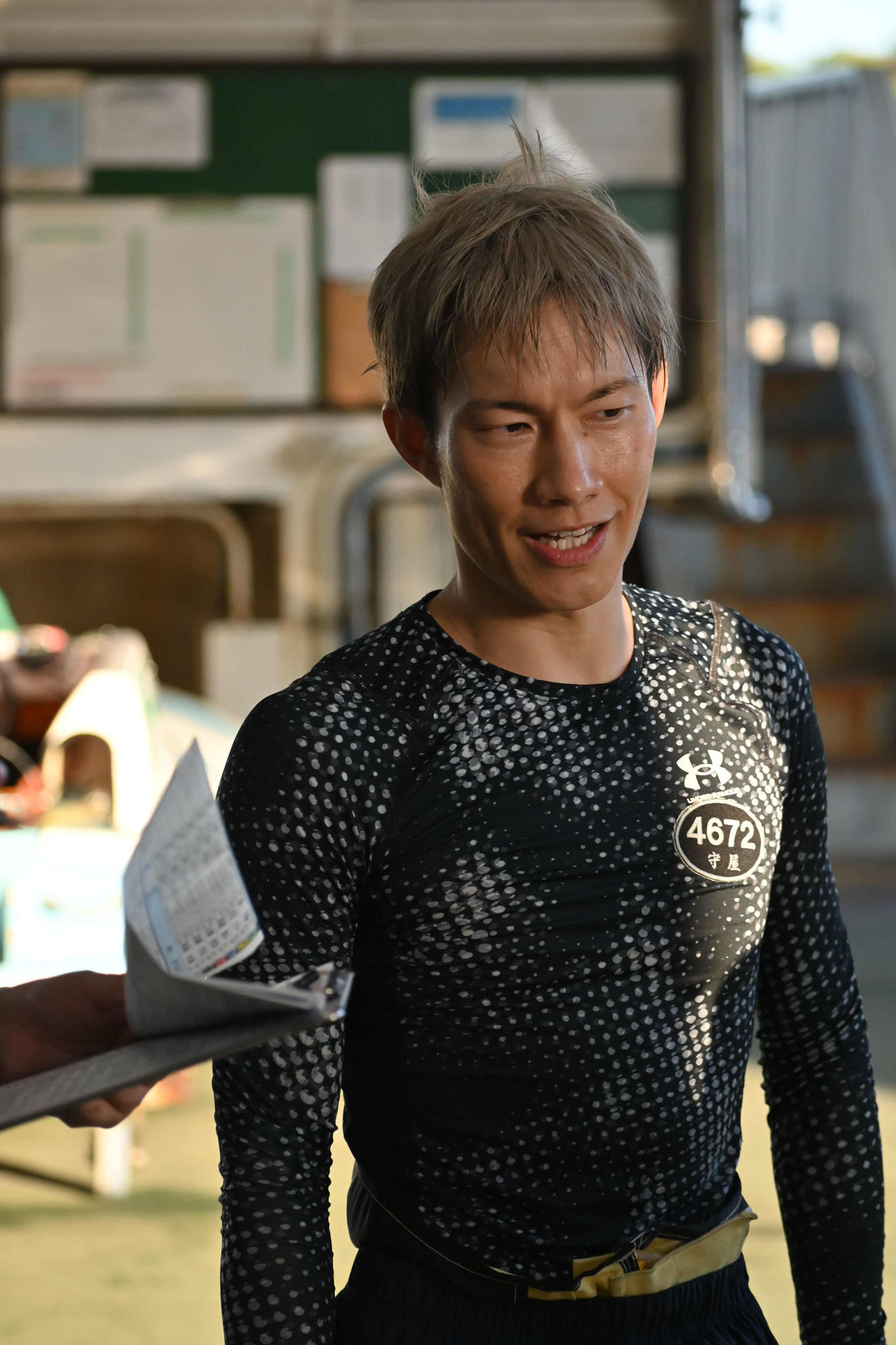 守屋大地は大外まくりで初戦を制した