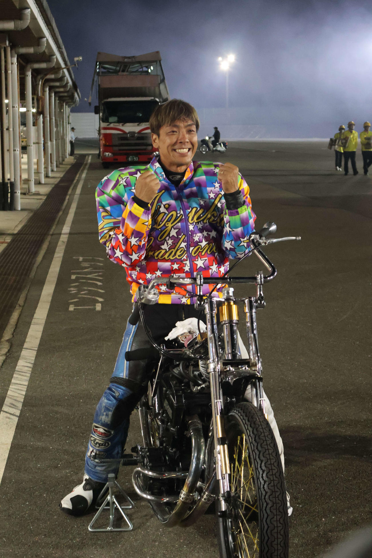 トップスタートから独走で勝利した青山周平