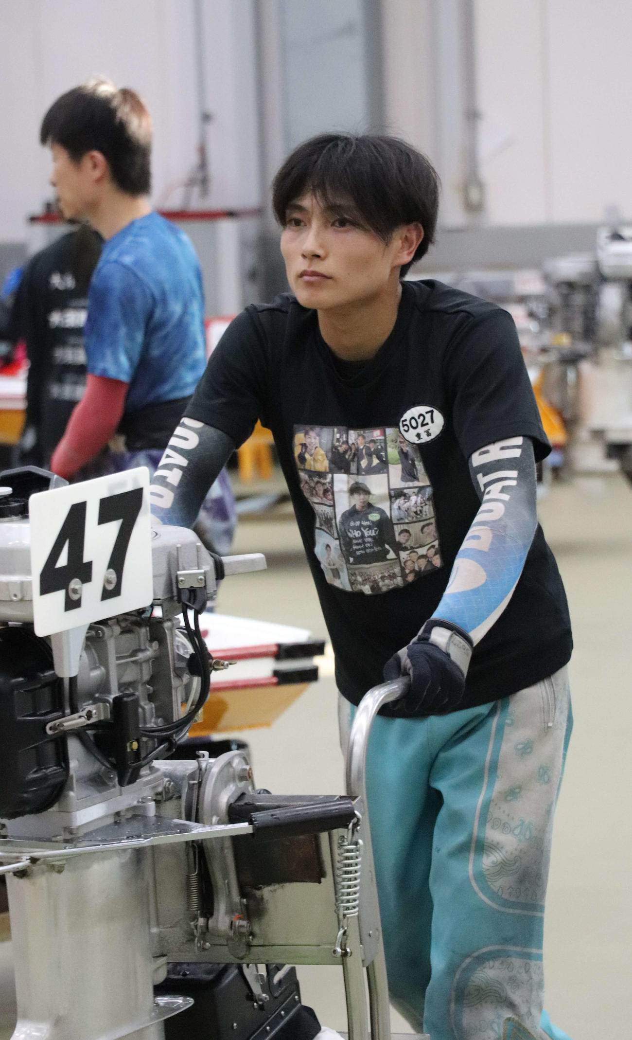 前回V機をゲットした重冨勇哉