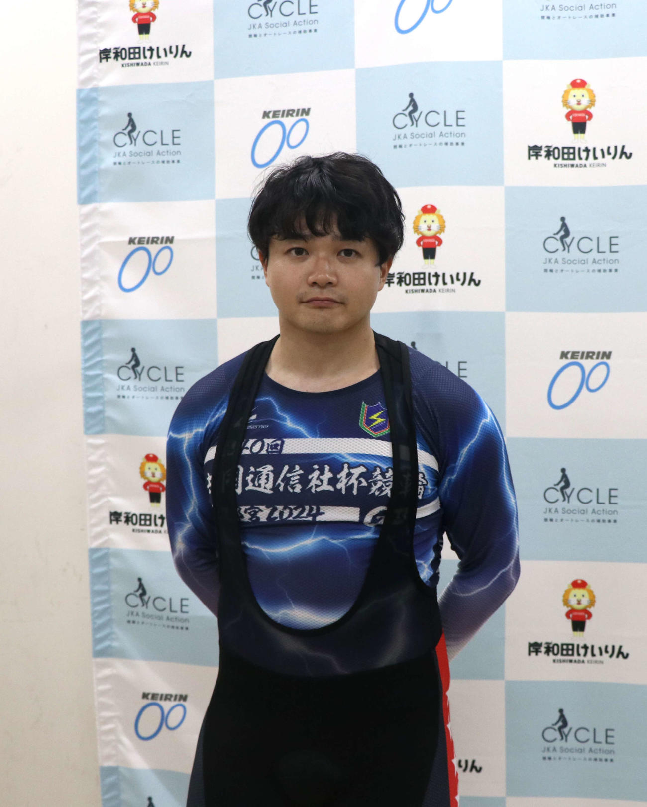 林大悟は同地区の阿部将大との力勝負を選択した（撮影・一樹）